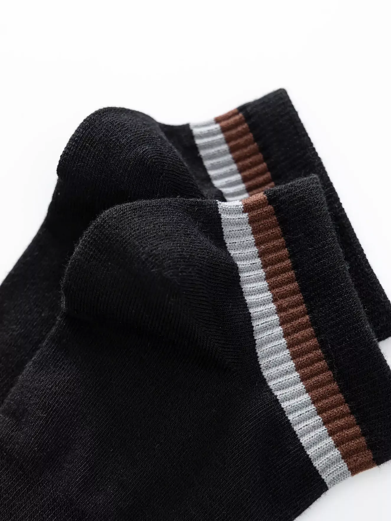 Combo 3 Đôi Tất Nam 5S Fashion Cổ Ngắn Dệt Kẻ Modal 3C-Y0TAT24004