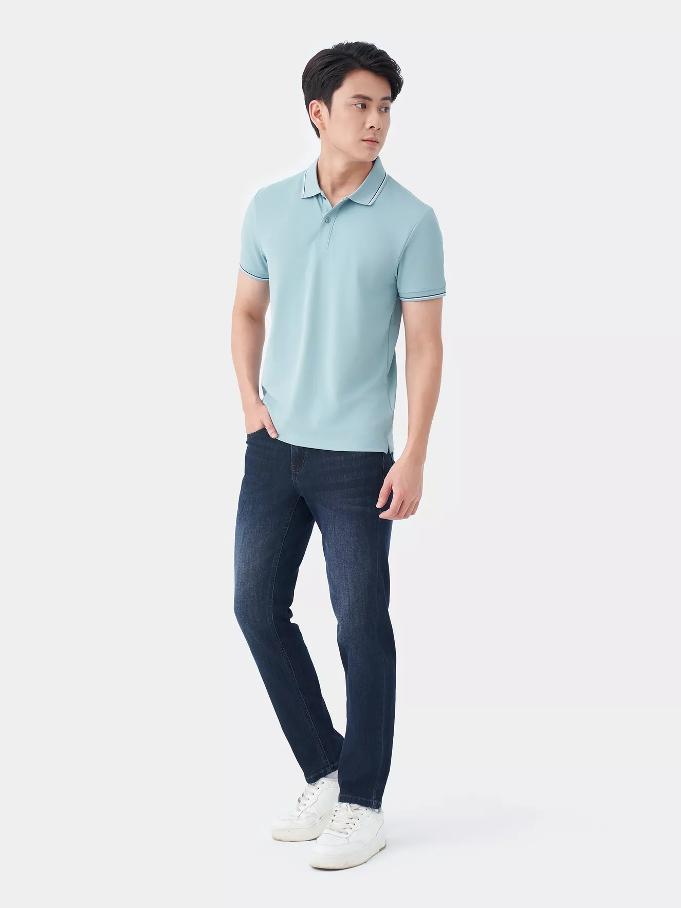 Áo Polo Nam 5S Fashion Basic Simfit APC24073