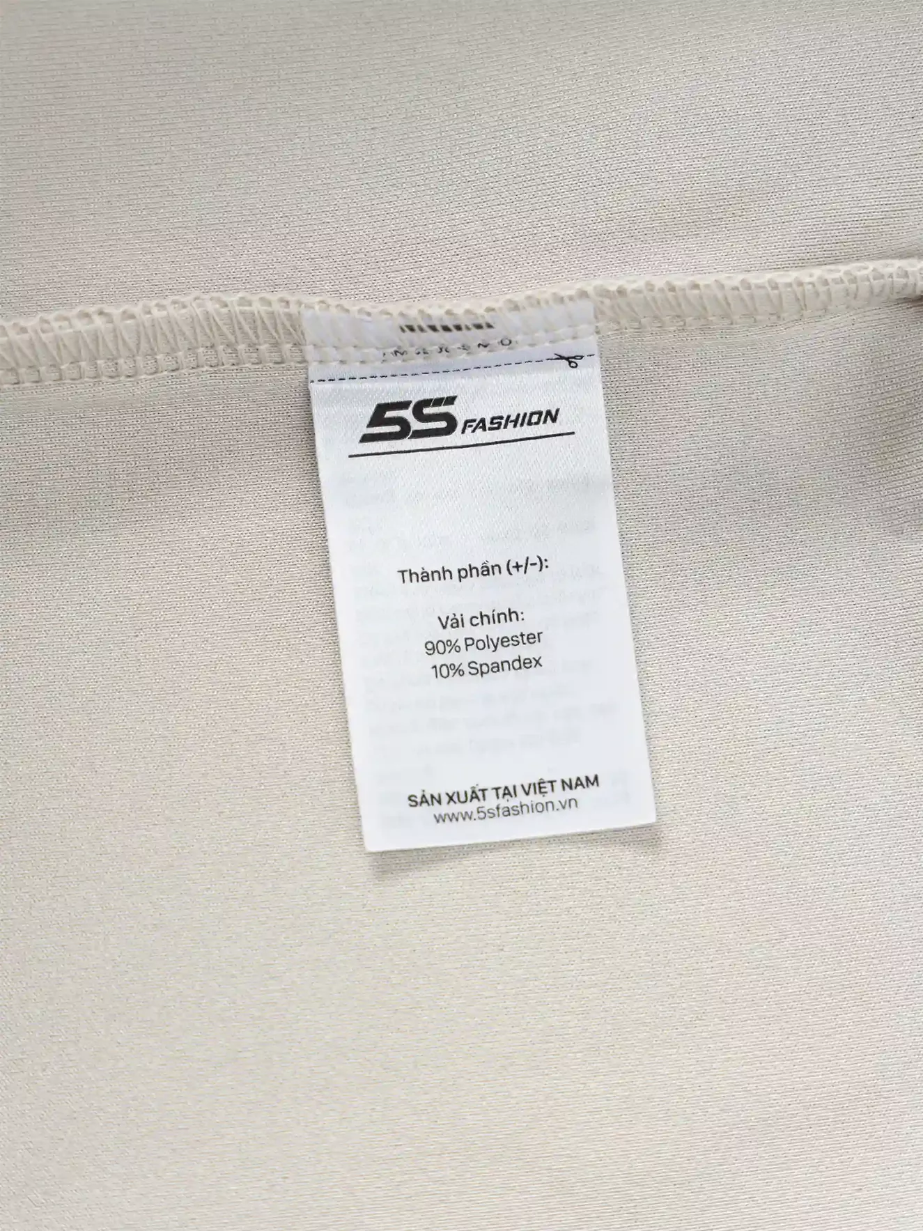 Áo Nỉ Nam 5S Fashion Dệt Hiệu Ứng Phom Regular ANI24012