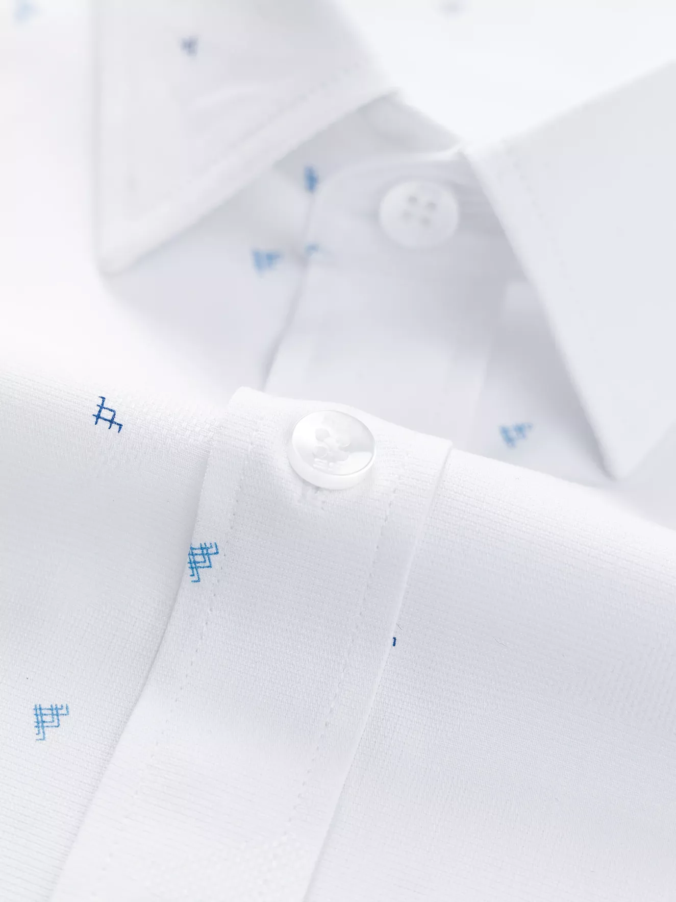 Áo Sơ Mi Nam Dài Tay 5S Fashion Họa Tiết Phom Slimfit ASM24045