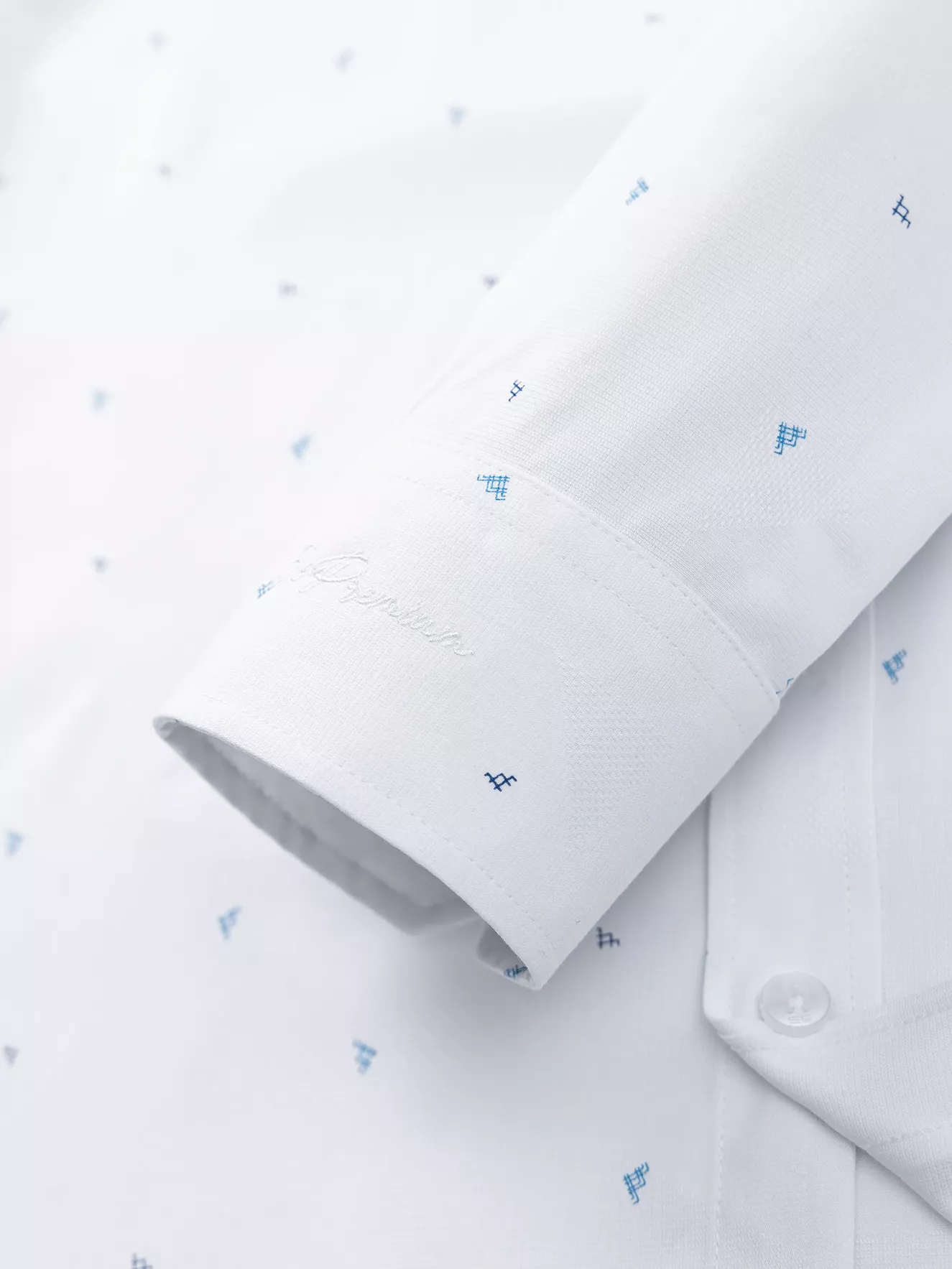 Áo Sơ Mi Nam Dài Tay 5S Fashion Họa Tiết Phom Slimfit ASM24045