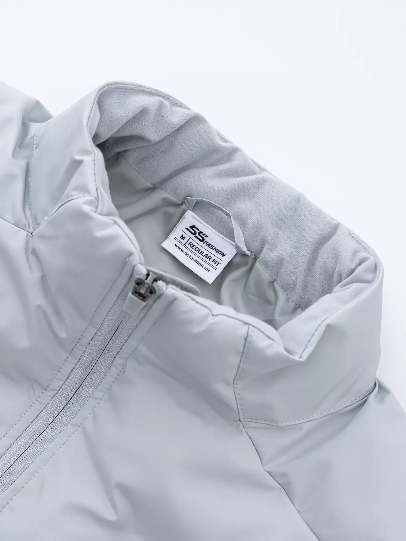 Áo Phao Cổ Trụ Seamless 5S Fashion Phom Slimfit APH24066