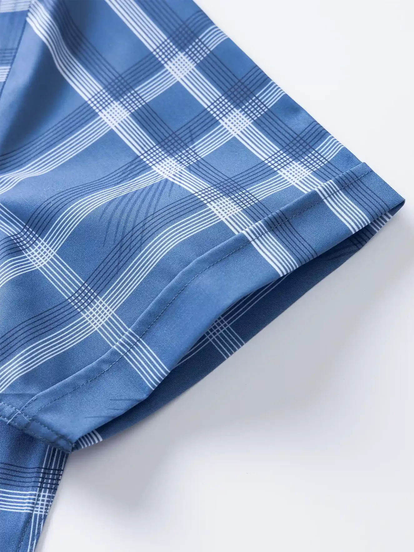 Áo Sơ Mi Nam 5S Fashion Họa Tiết Kẻ Phom Slimfit ASC25057