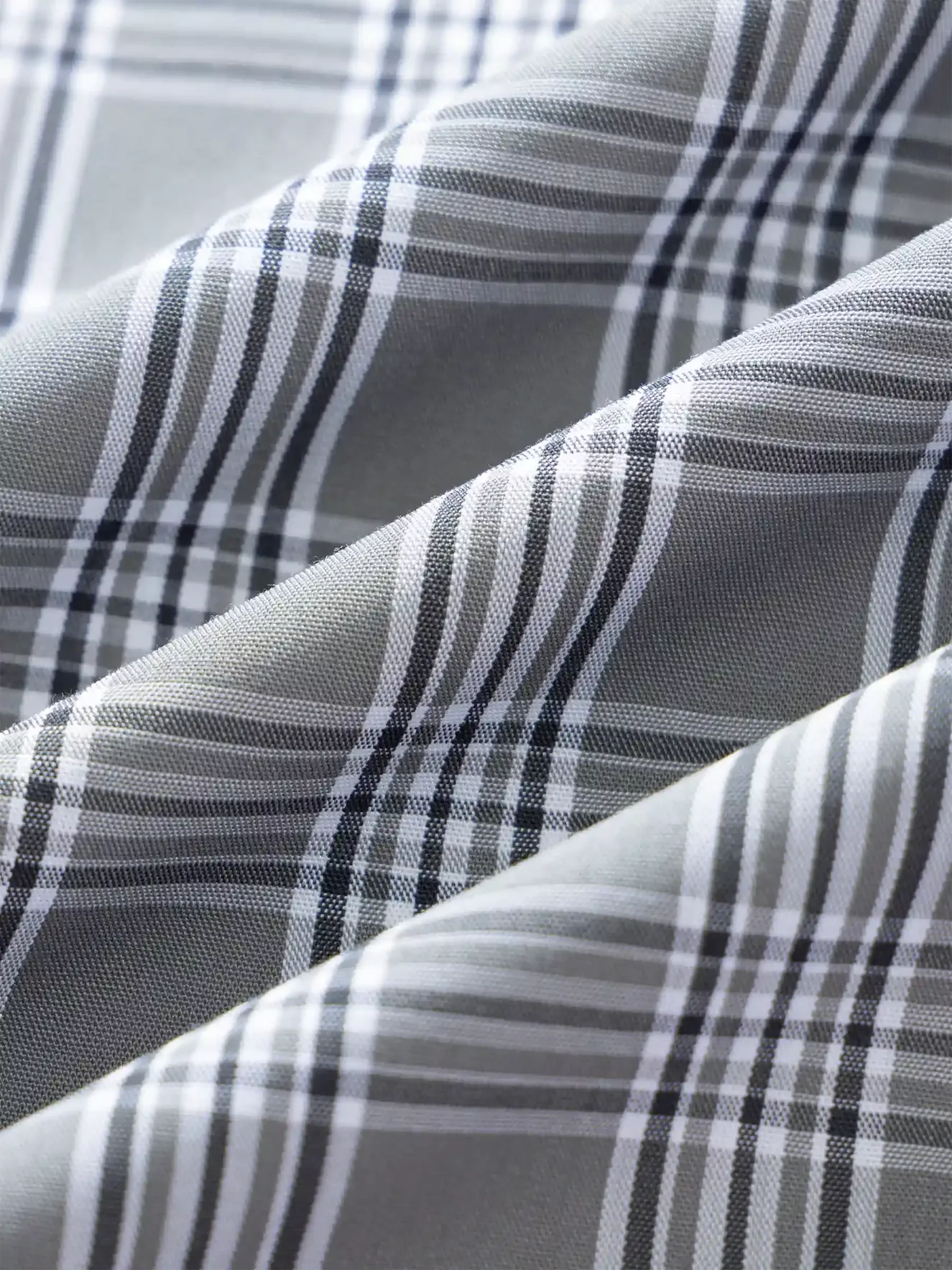 Áo Sơ Mi Nam Dài Tay 5S Fashion Dệt Kẻ Ô Regular ASM24011