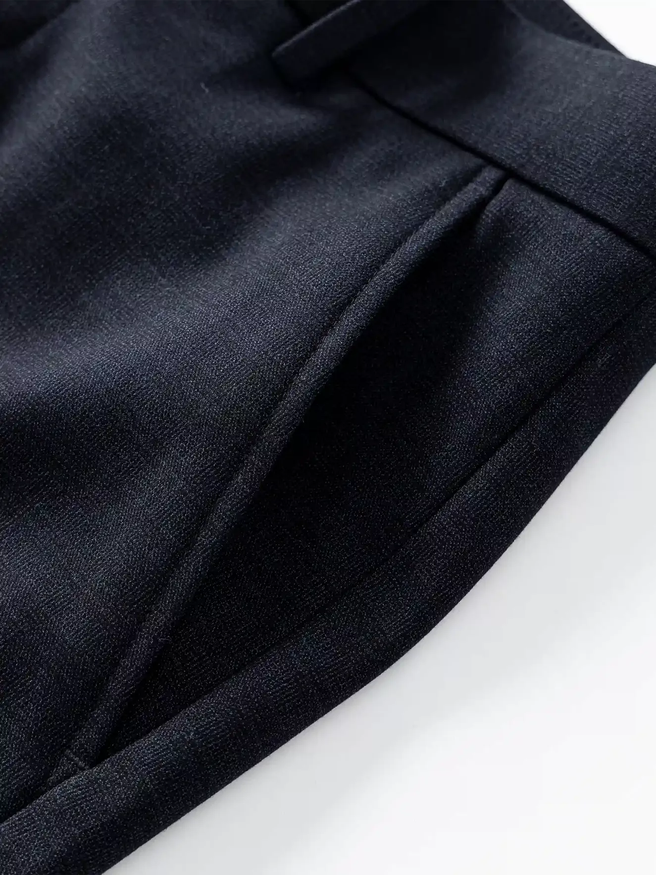 Quần Tây Nam 5S Fashion Dệt Hiệu Ứng Phom Regular QAU24026