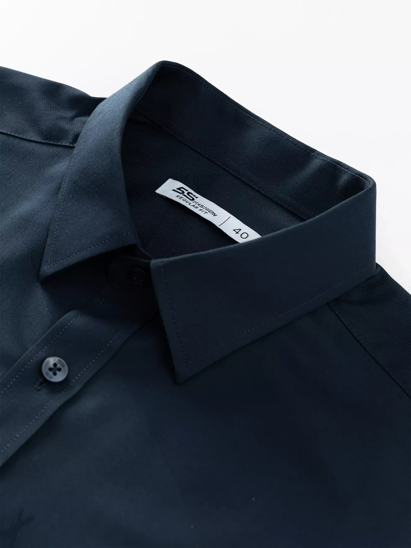 Áo Sơ Mi Nam Ngắn Tay 5S Fashion Họa Tiết Phom Regular ASC25049