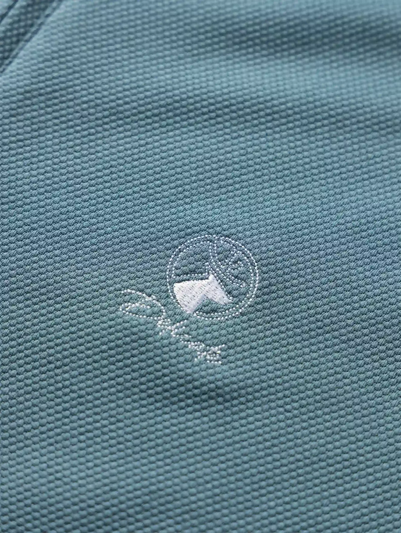 Áo Polo Nam Cổ Kéo Khóa 5S Fashion Dệt Hiệu Ứng APC25004