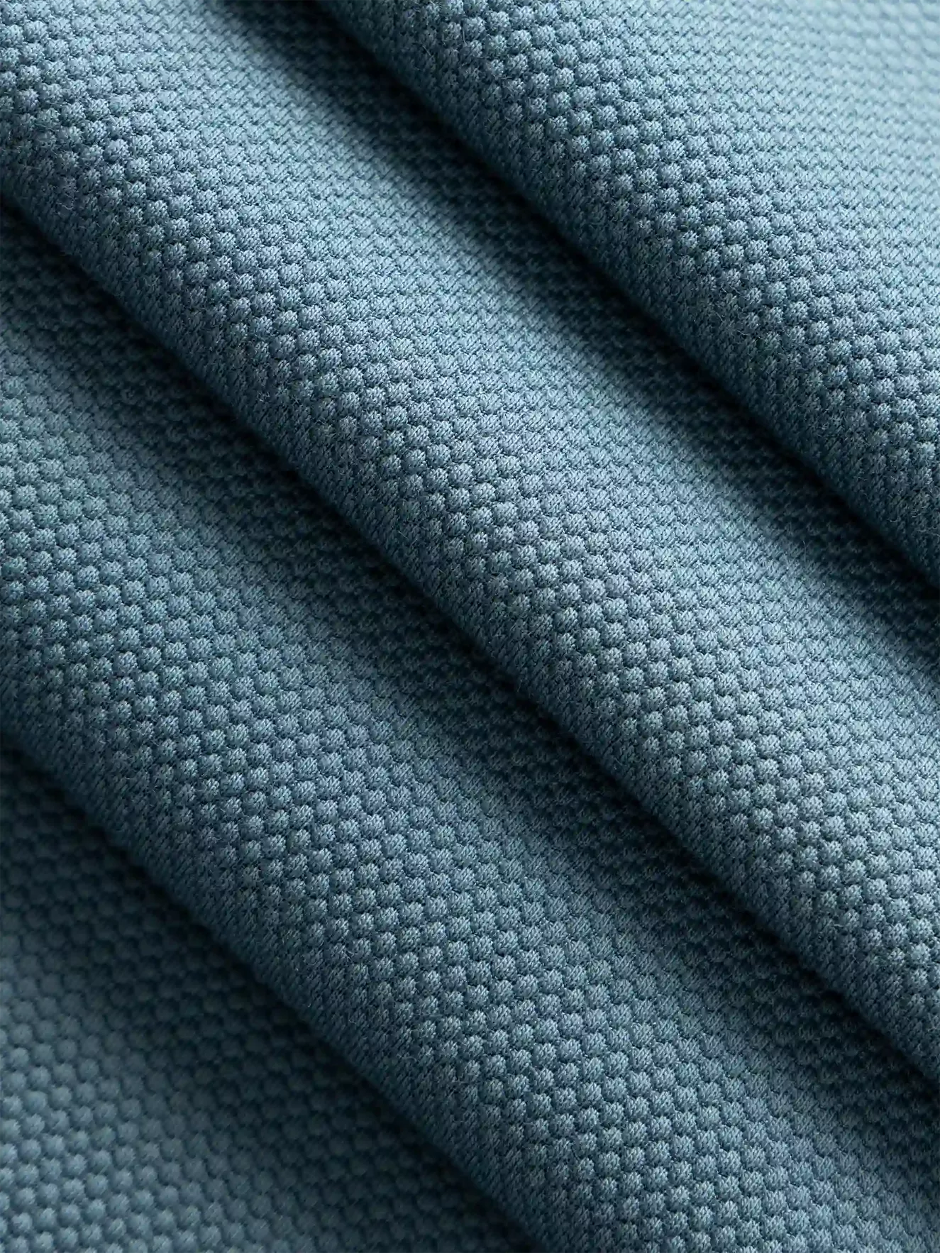 Áo Polo Nam Cổ Kéo Khóa 5S Fashion Dệt Hiệu Ứng APC25004