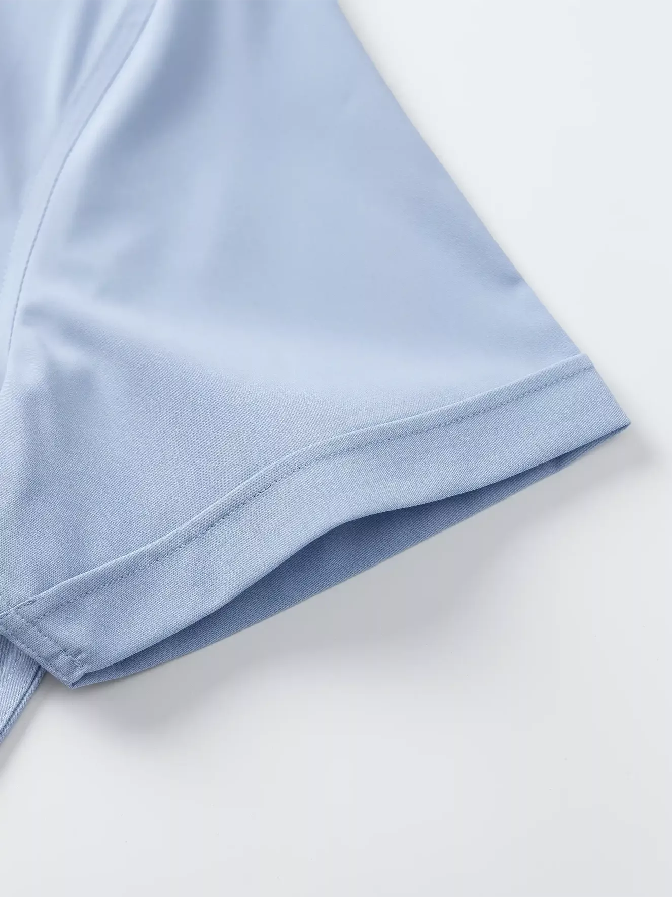 Áo Sơ Mi Nam Ngắn Tay 5S Fashion Trơn Slimfit ASC25017