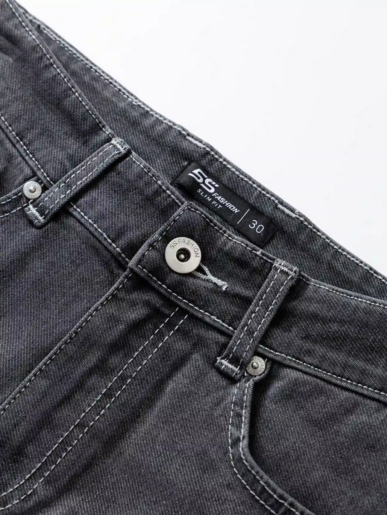 Quần Jean Nam 5S Fashion Cottton Phom Slimfit QJE24011