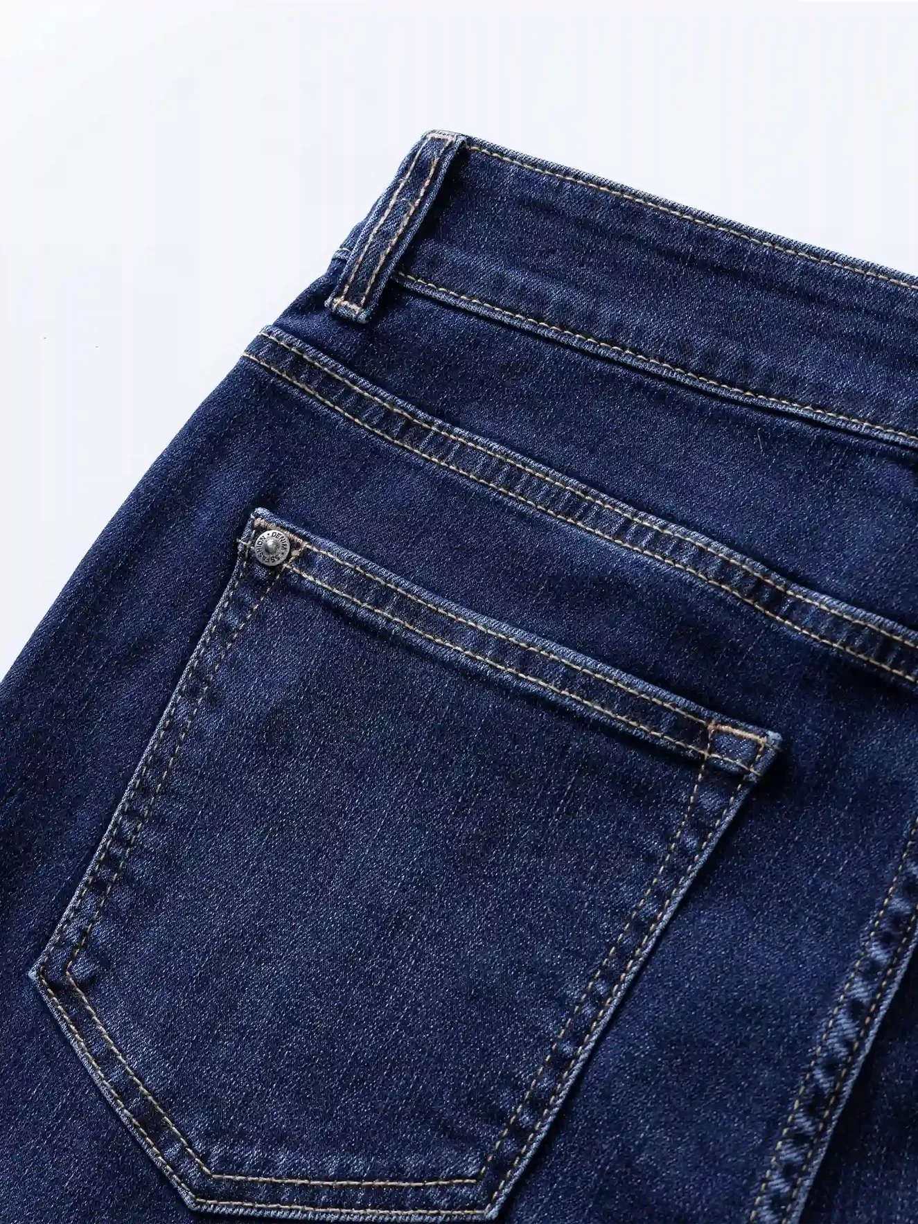 Quần Jean Nam Cotton 5S Fashion Dáng Lửng Trơn QJE24009