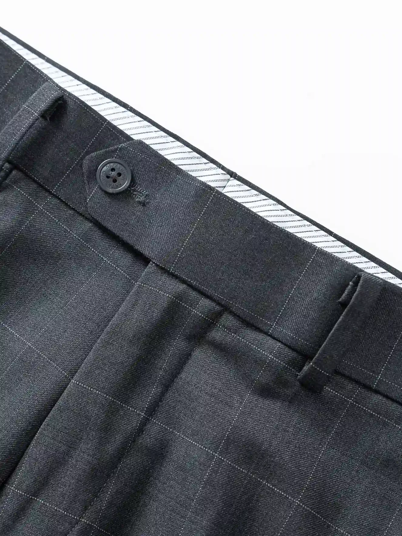 Quần Tây Nam 5S Fashion Kẻ Caro Smart-Fit QAU24007