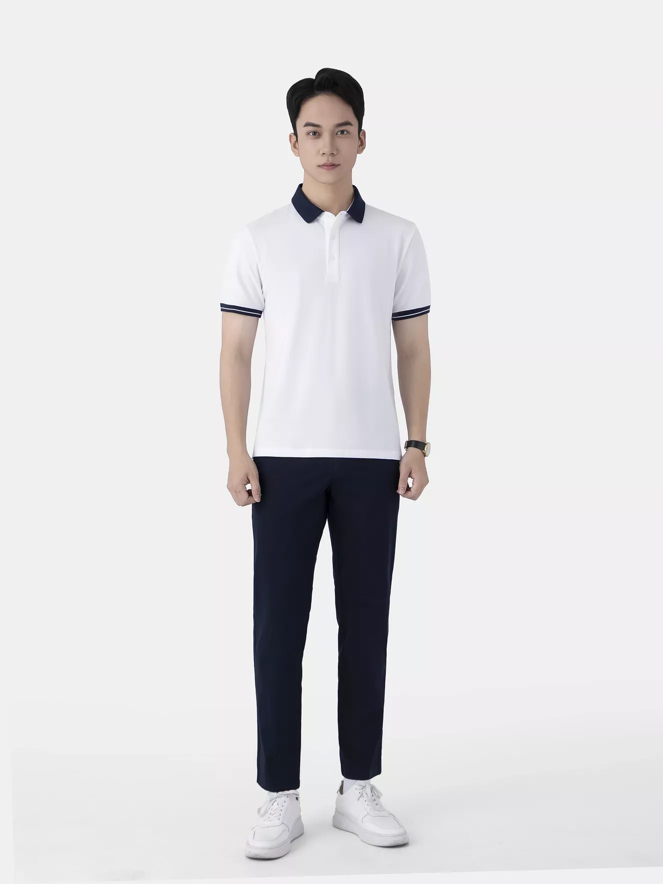 Áo Polo Nam Mix-Color 5S Fashion Phom Slimfit APC25033