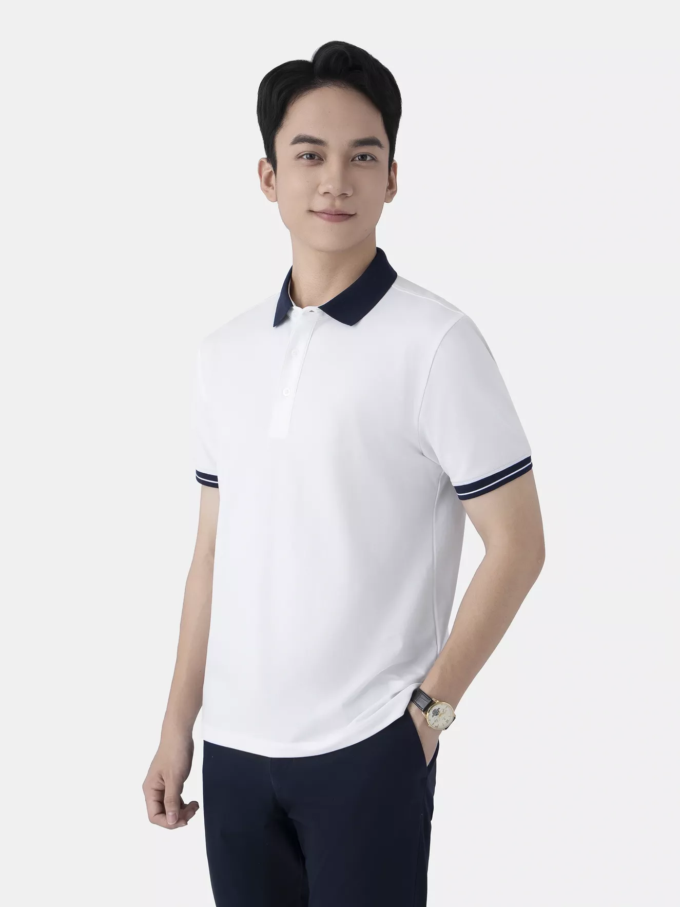 Áo Polo Nam Mix-Color 5S Fashion Phom Slimfit APC25033