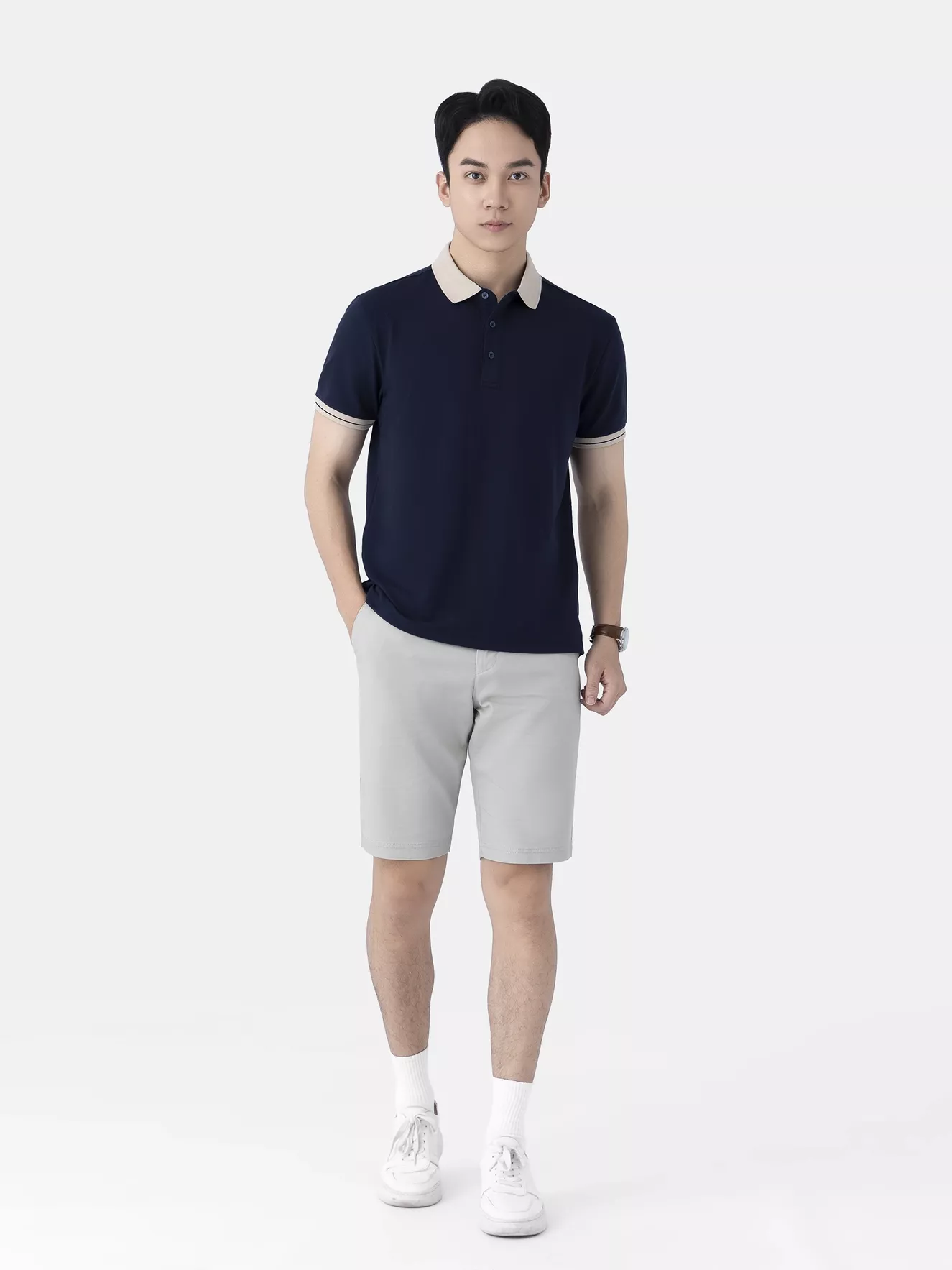 Áo Polo Nam Mix-Color 5S Fashion Phom Slimfit APC25033
