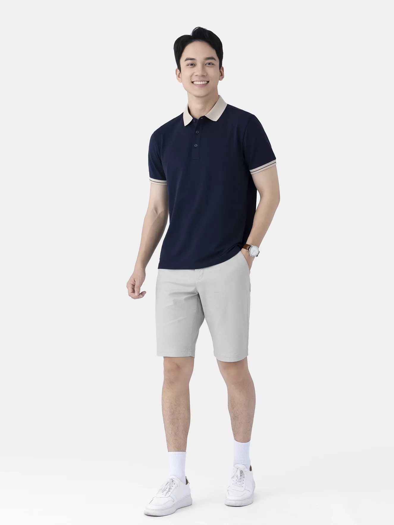 Áo Polo Nam Mix-Color 5S Fashion Phom Slimfit APC25033