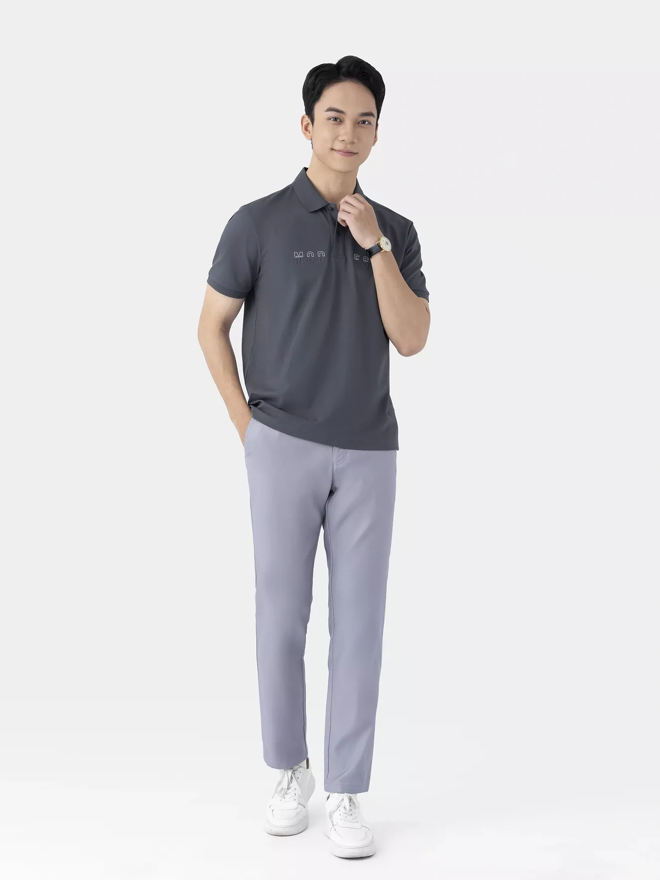 Áo Polo Nam 5S Fashion Phong Cách Phom Slimfit APC25022
