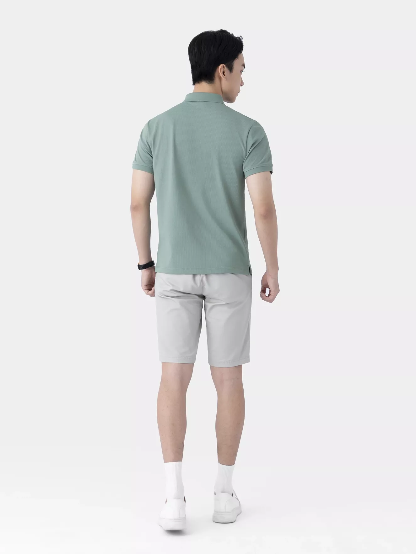 Áo Polo Nam 5S Fashion Dệt Hiệu Ứng Phom Slimfit APC25014