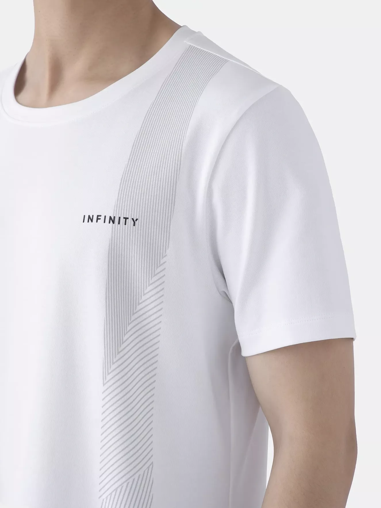 Áo Thun Nam Ngắn Tay 5S Fashion Họa Tiết Sọc ATS25006