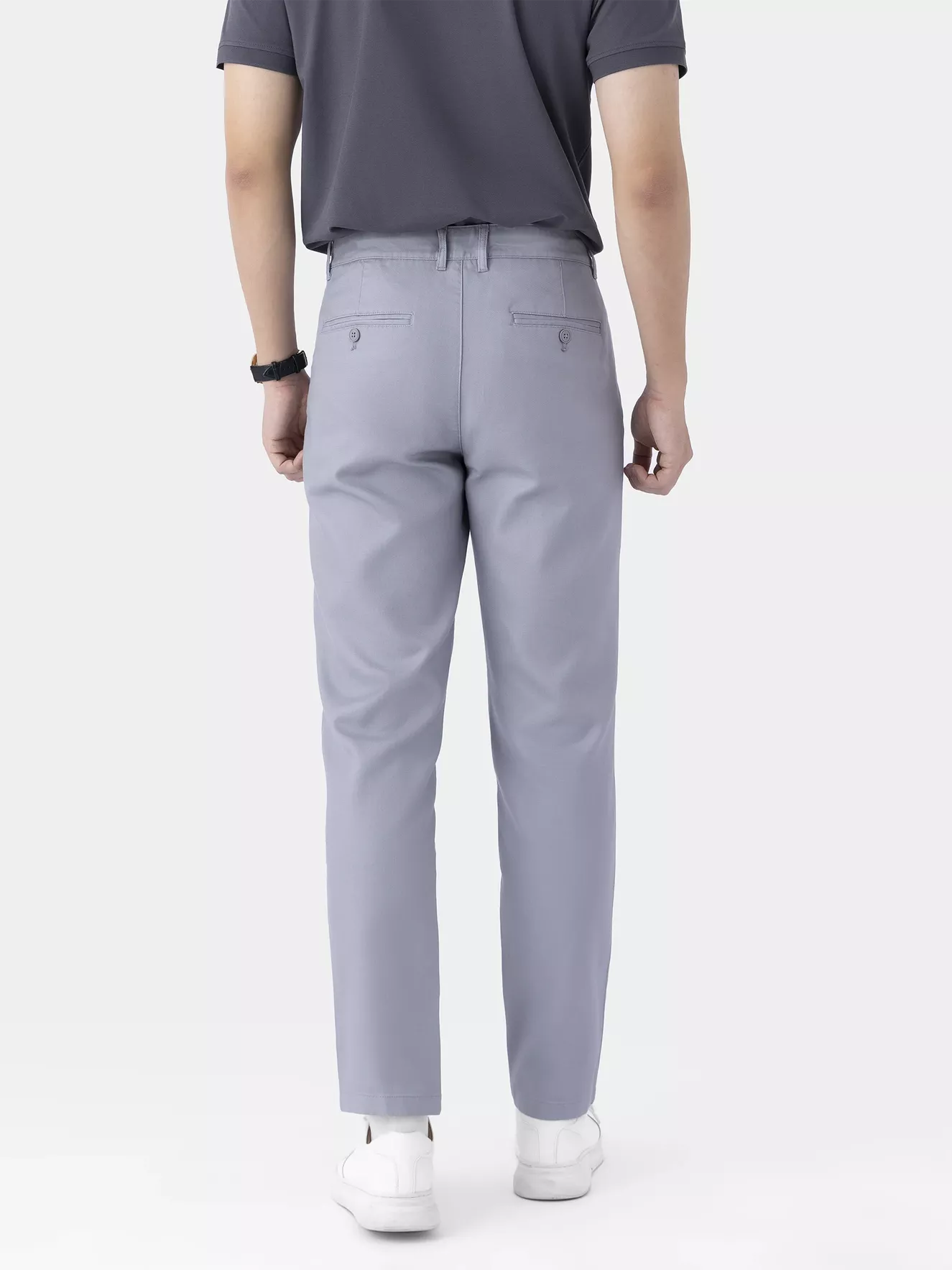 Quần Kaki Dài Nam Cotton 5S Fashion Phom Regular QKK24006