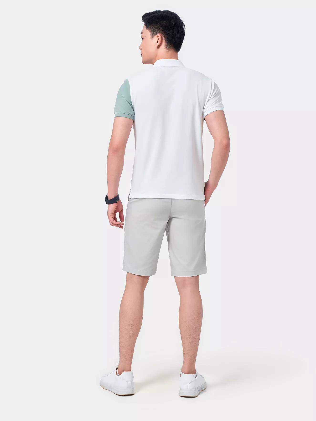 Áo Polo Nam 5S Fashion Can Phối Slimfit APC24089