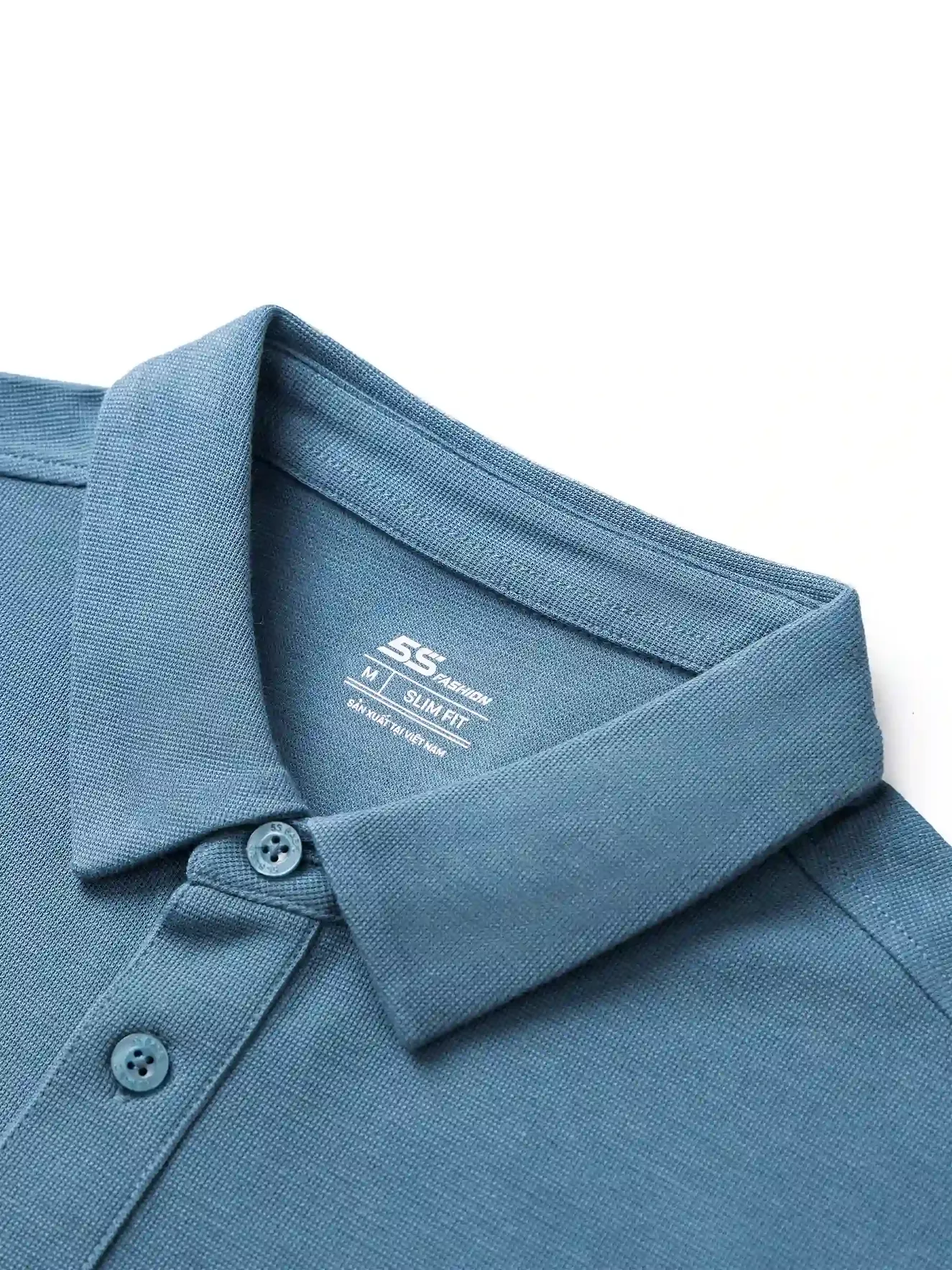 Áo Polo Nam 5S Fashion Hiệu Ứng In Chữ Slimfit APC25012