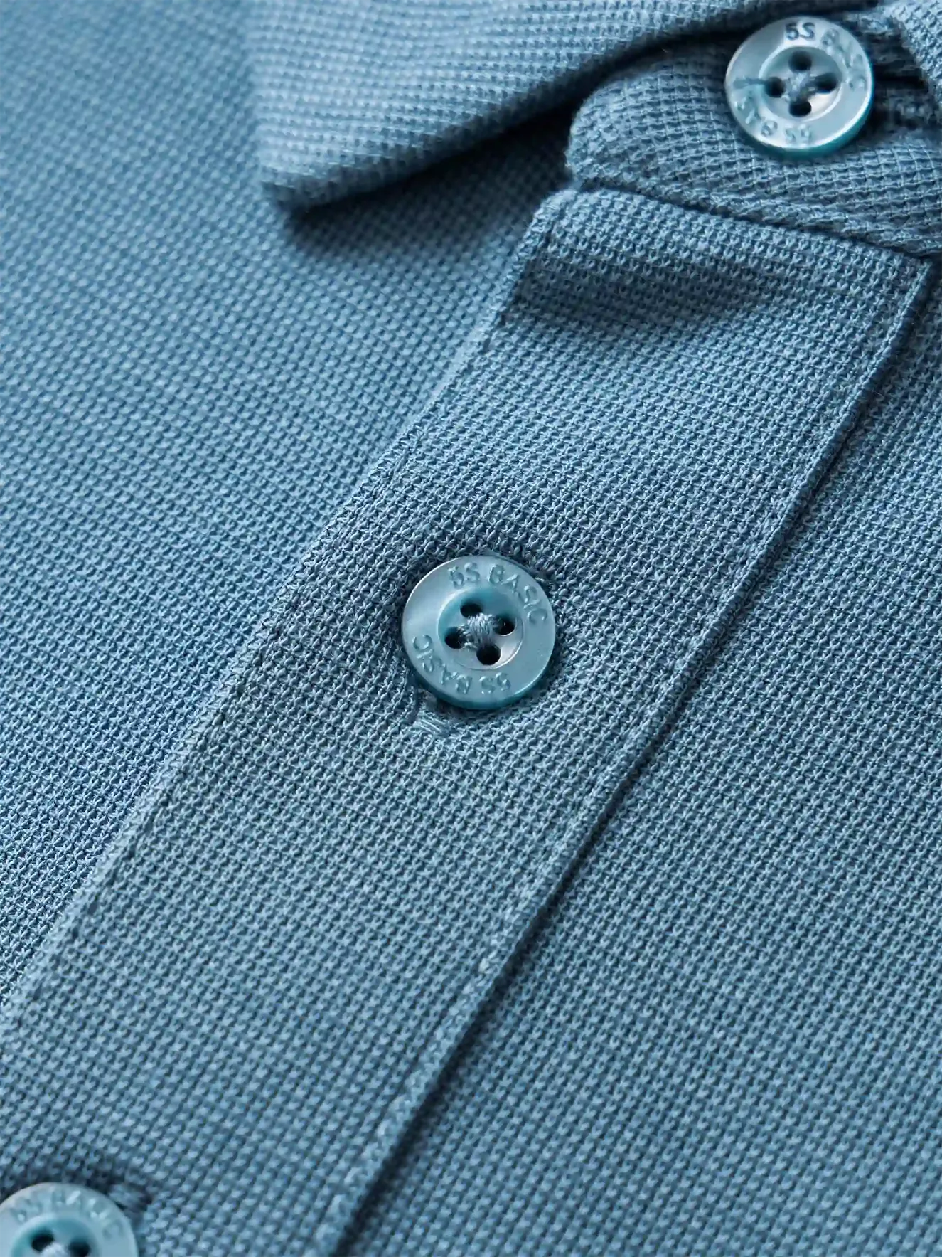 Áo Polo Nam 5S Fashion Hiệu Ứng In Chữ Slimfit APC25012