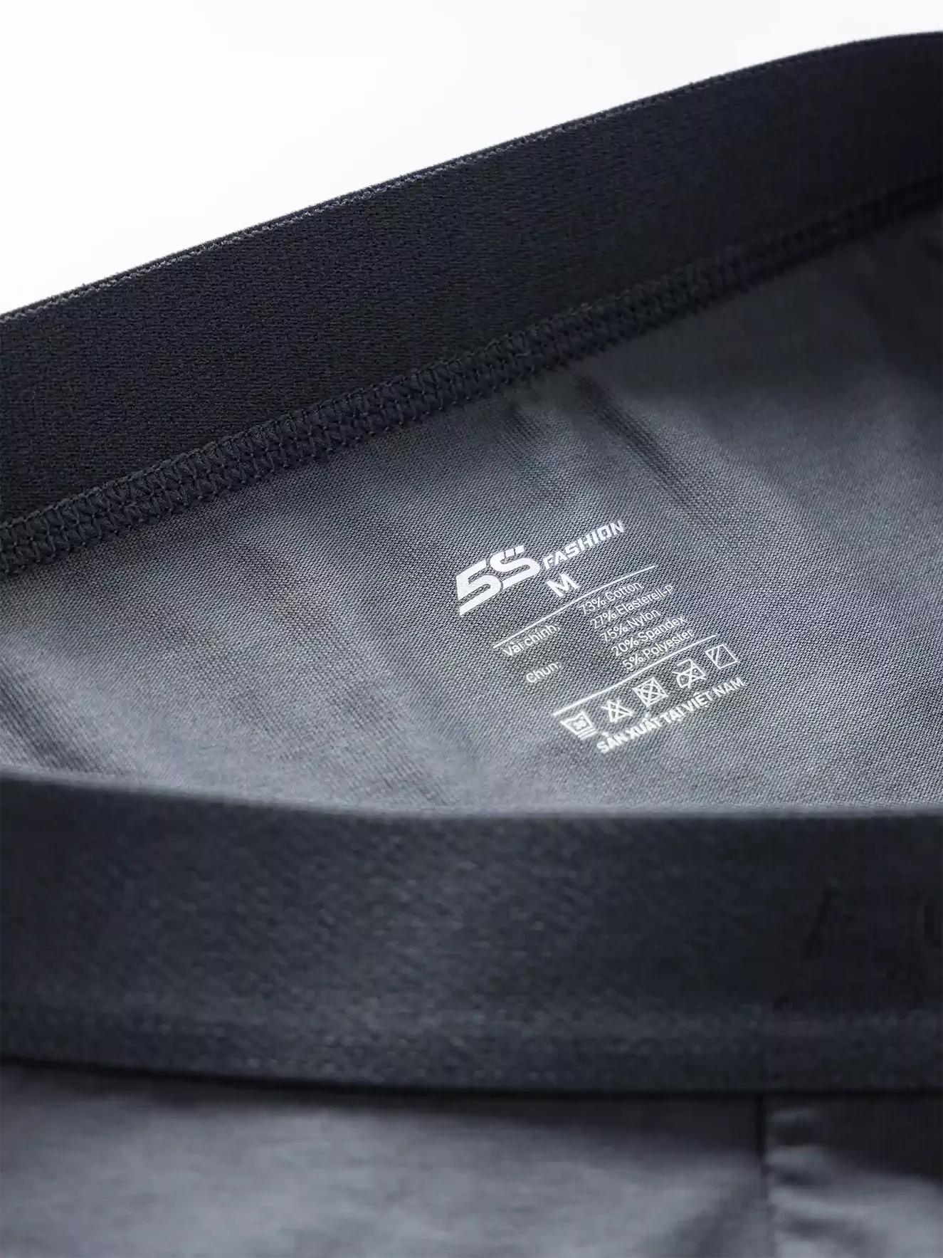 Quần Lót Nam Boxer Cotton 5S Fashion Trơn BOX25008