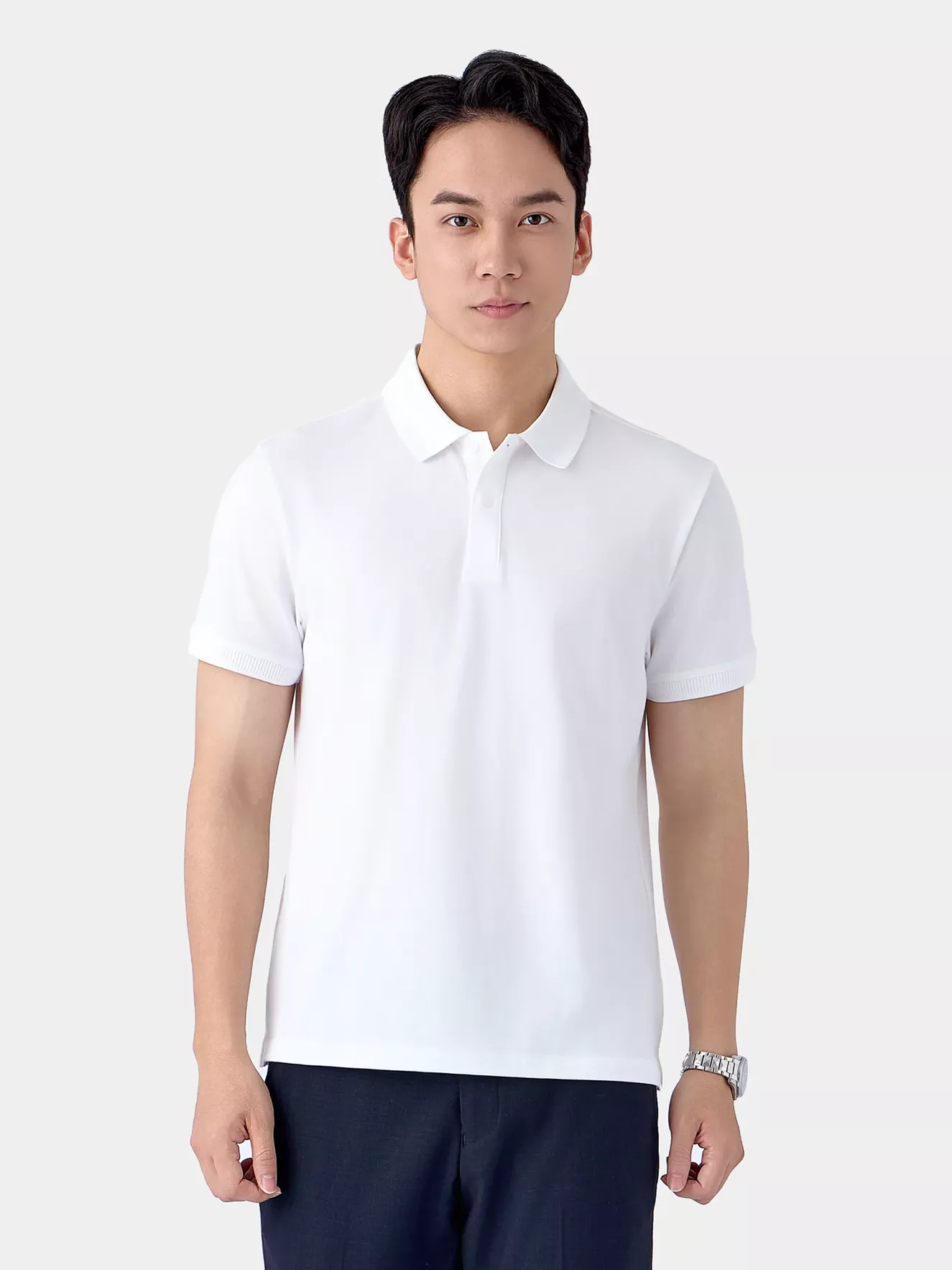 Áo Polo Nam Pique Classic 5S Fashion Phom Slimfit APC25030