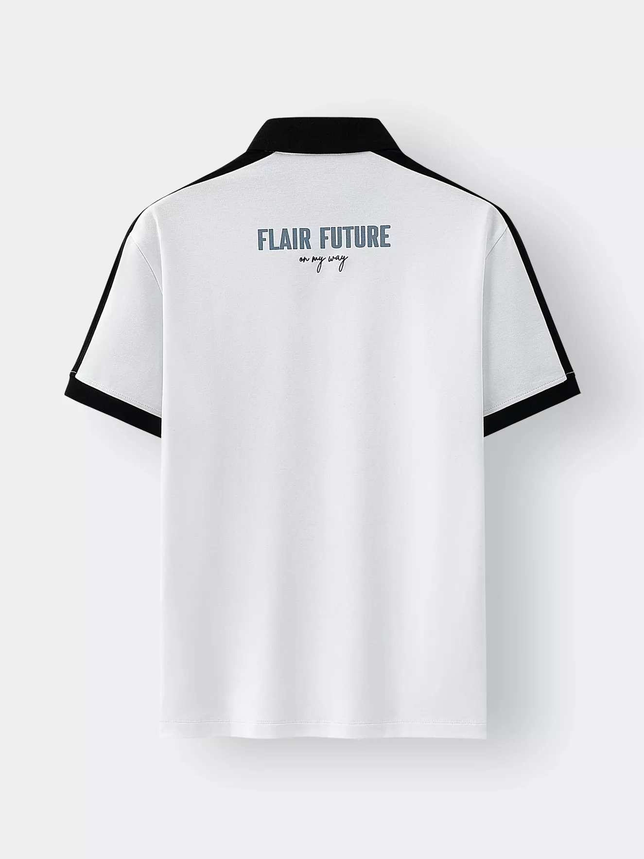 Áo Polo Nam Can Phối In Chữ 5S Fashion Trẻ Trung APC25041