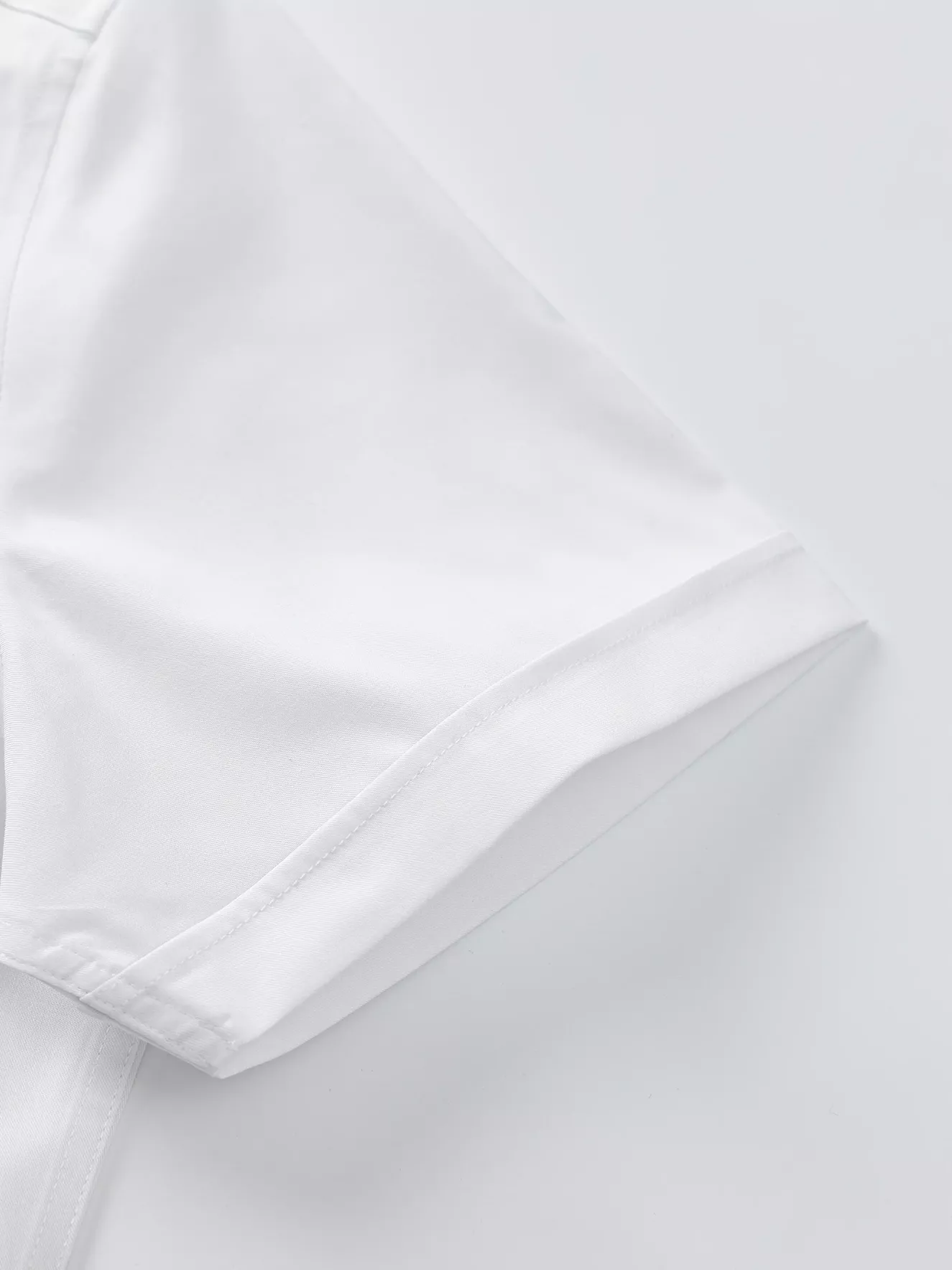 Áo Sơ Mi Nam Ngắn Tay 5S Fashion Thêu Cổ Phom Slimfit ASC25012