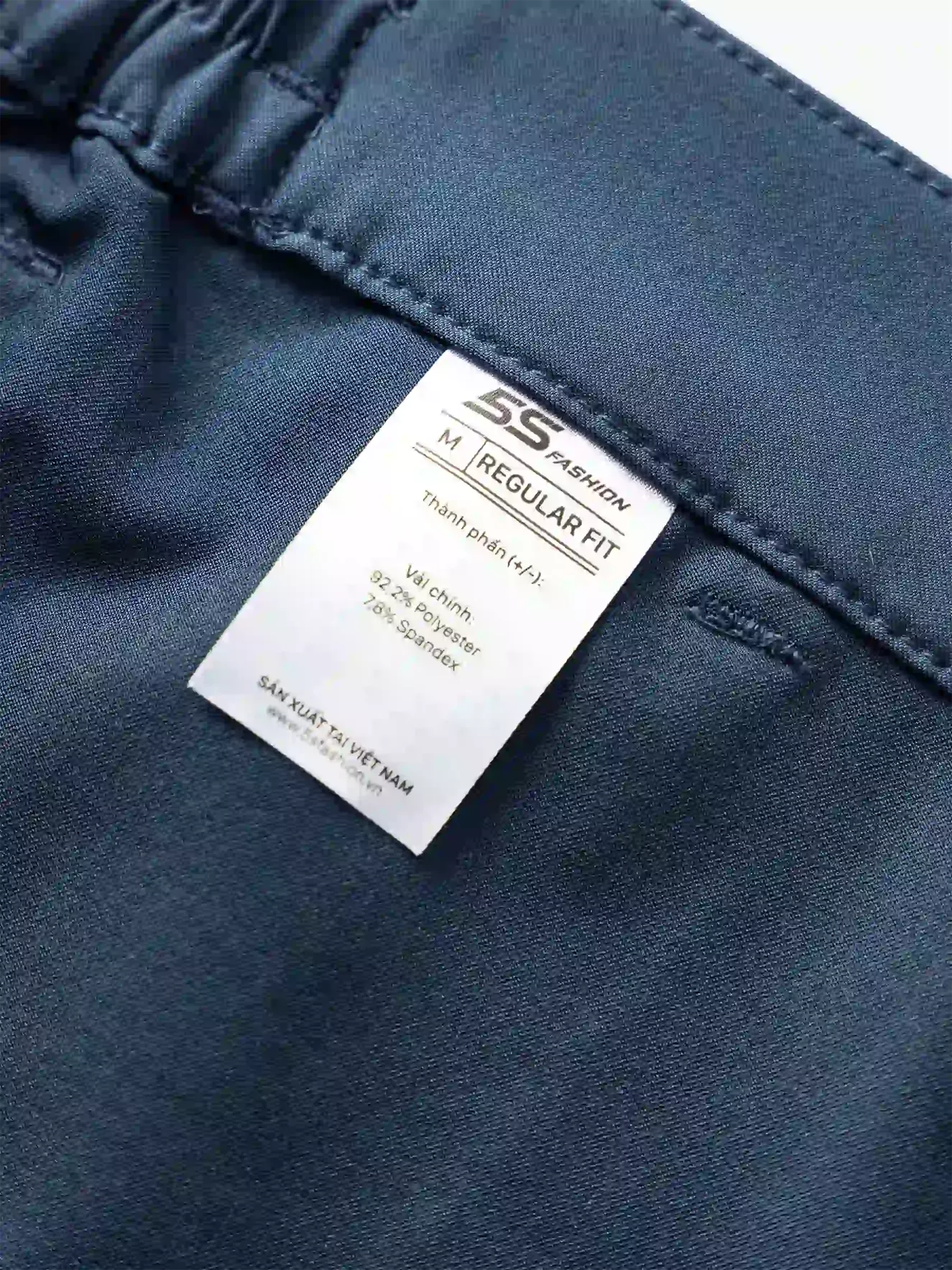 Quần Short Thể Thao Nam 5S Fashion Cạp Cúc Phối Chun Trơn QST25015