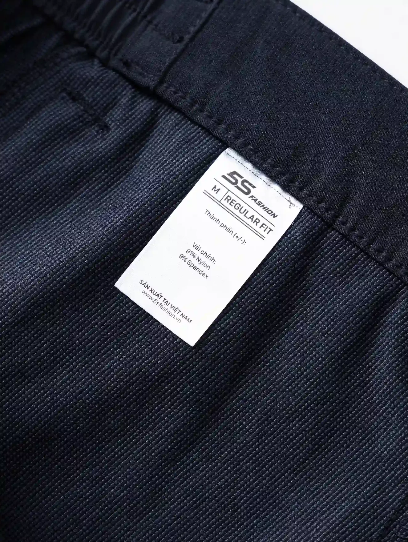 Quần Short Thể Thao Nam 5S Fashion Cạp Cúc Phối Chun In Phong Cách QST25002