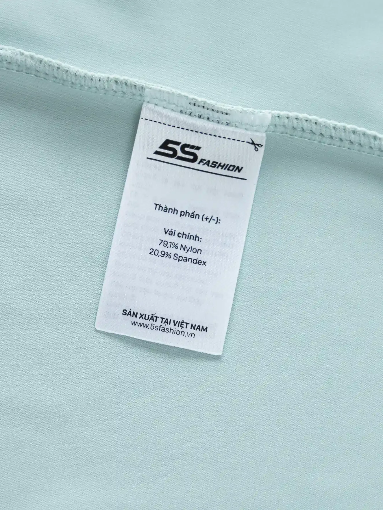 Áo Thun Nam Ngắn Tay Seamless 5S Fashion Trơn Regular ATS25017