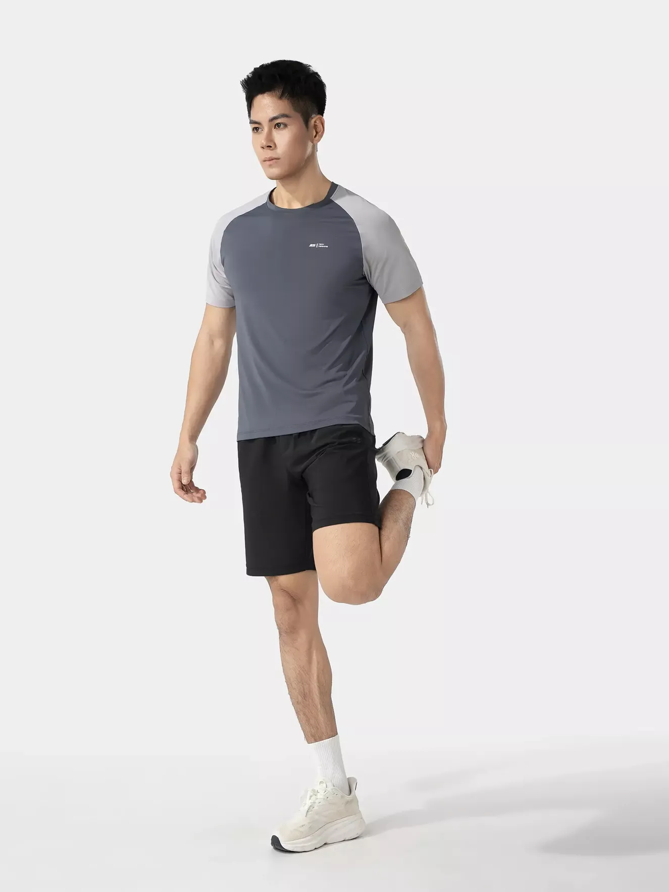 Áo Thun Nam Ngắn Tay 5S Fashion Tay Raglan Slimfit ATS25055