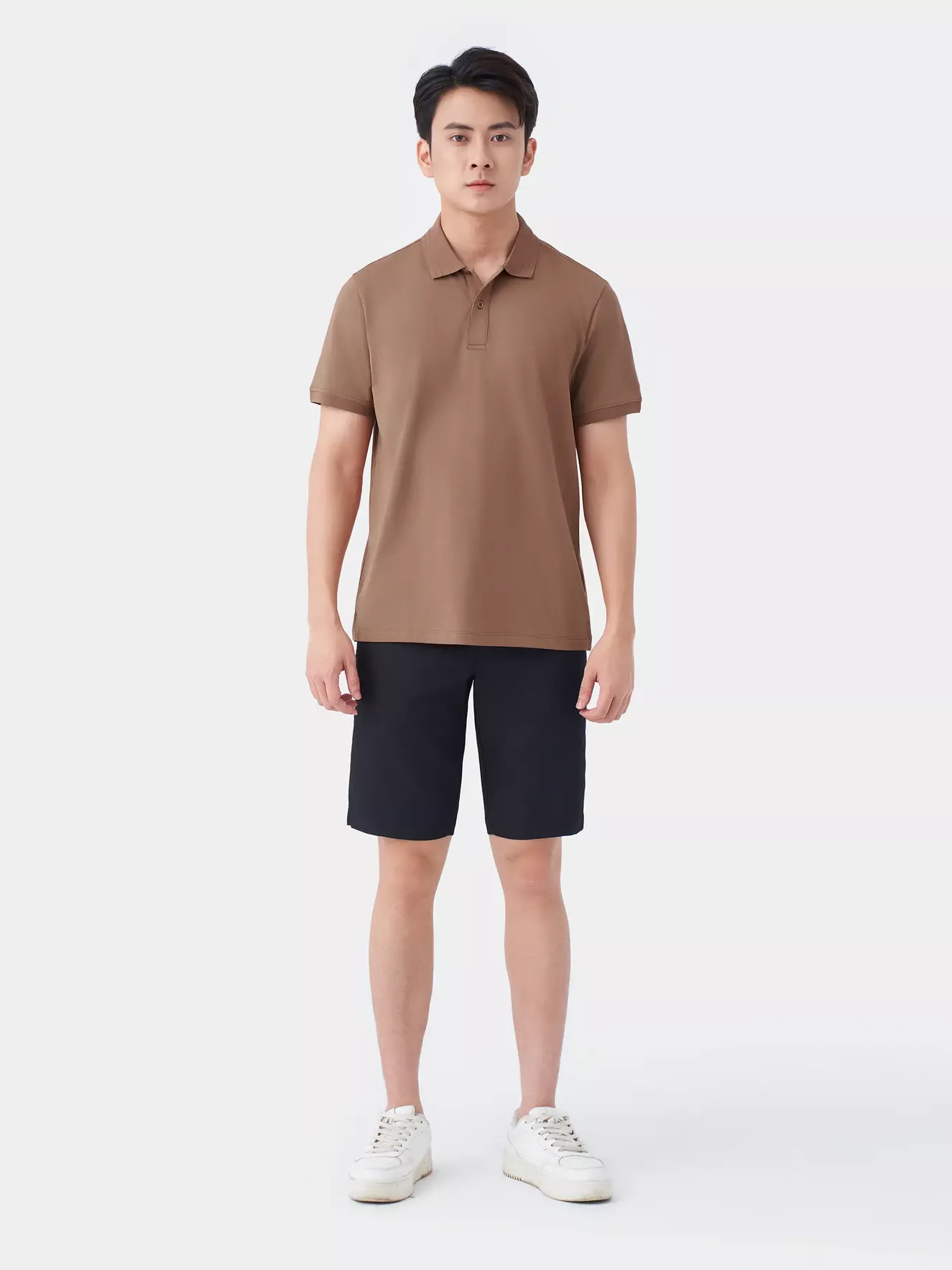 Áo Polo Nam 5S Fashion Trơn Phom Regular APC24009