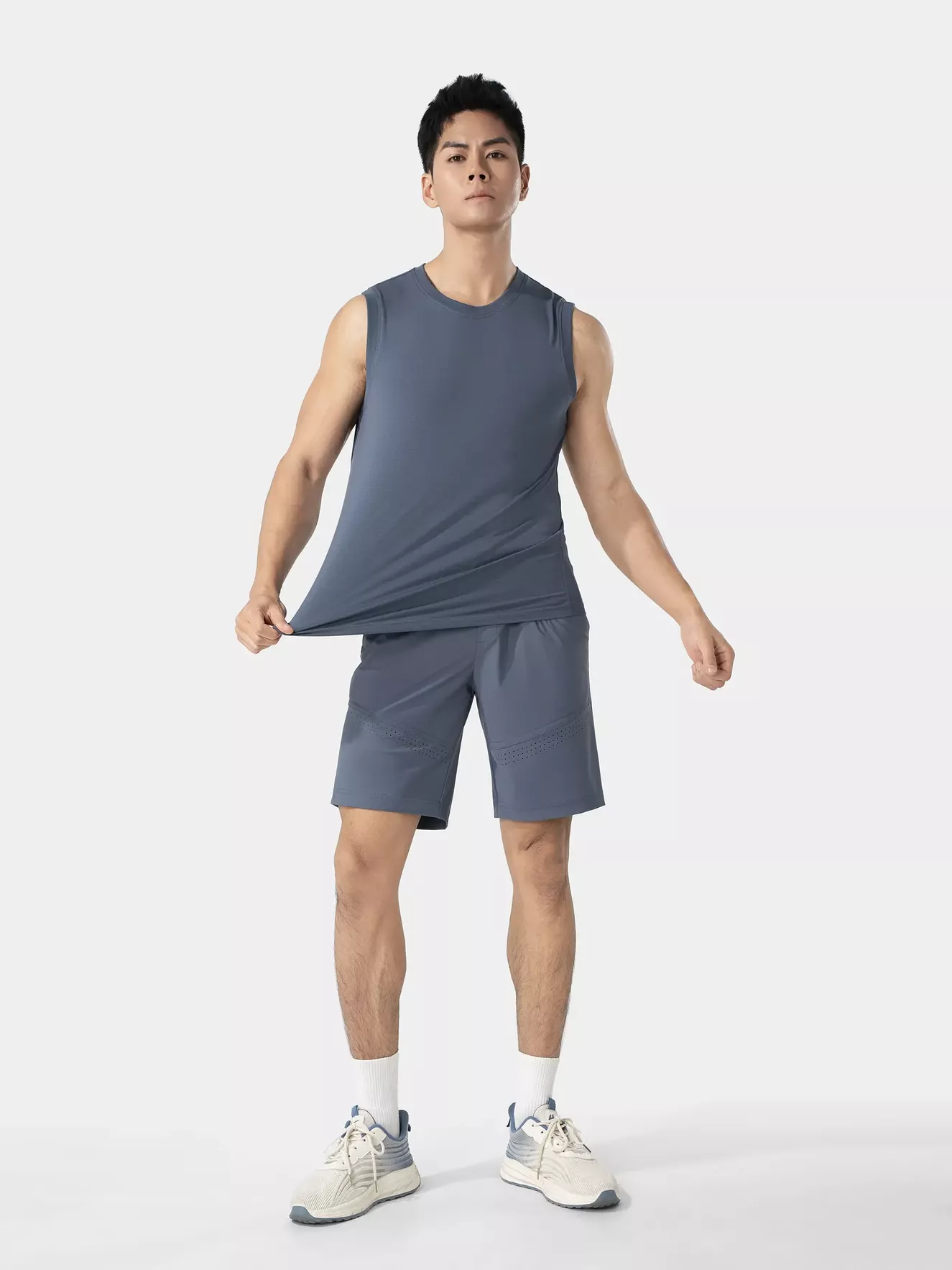 Áo Sát Nách Nam 5S Fashion Cotton Phom Slimfit ASN25005