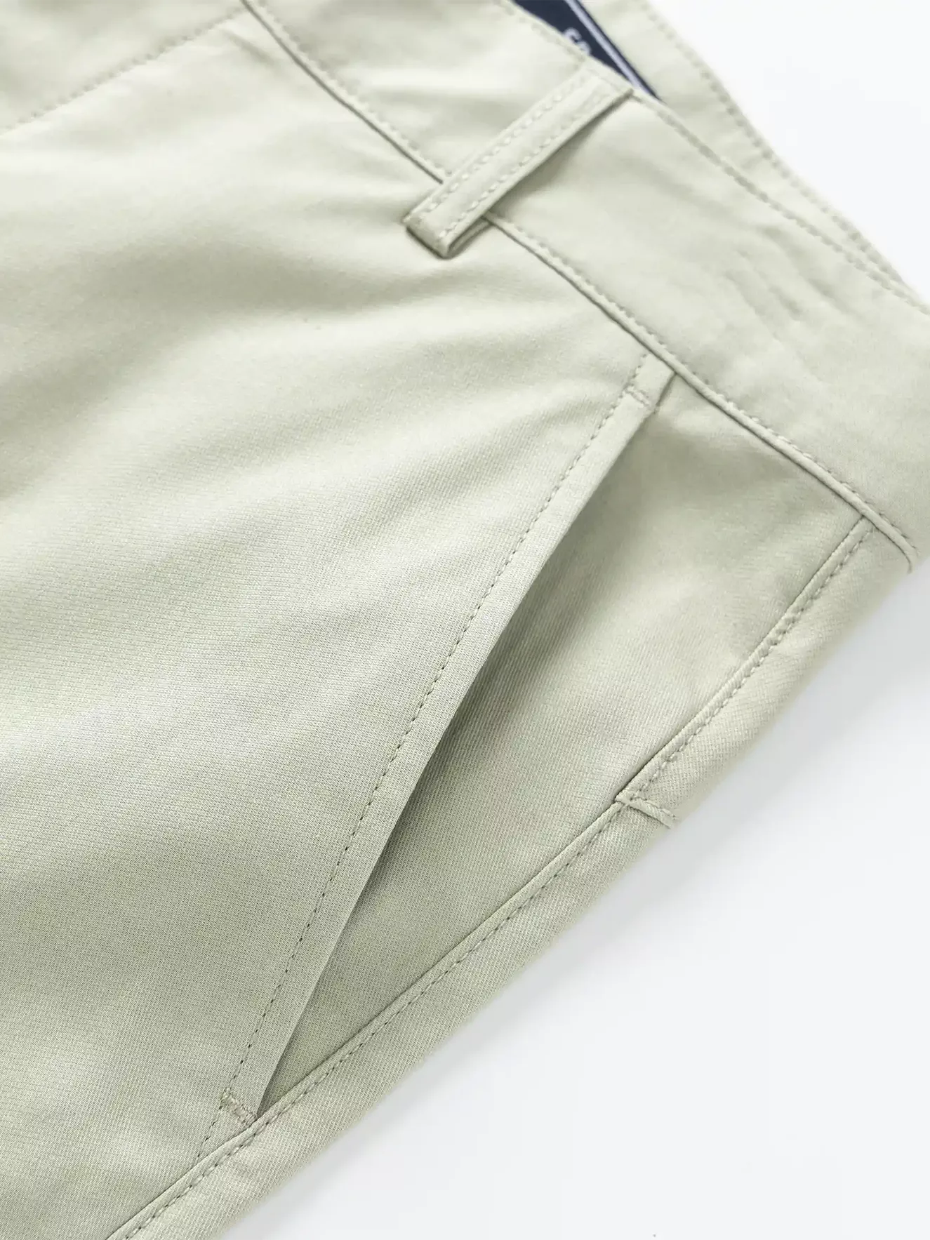 Quần Short Kaki Nam 5S Fashion Cotton Cạp Dệt Chữ Slimfit QSK25002