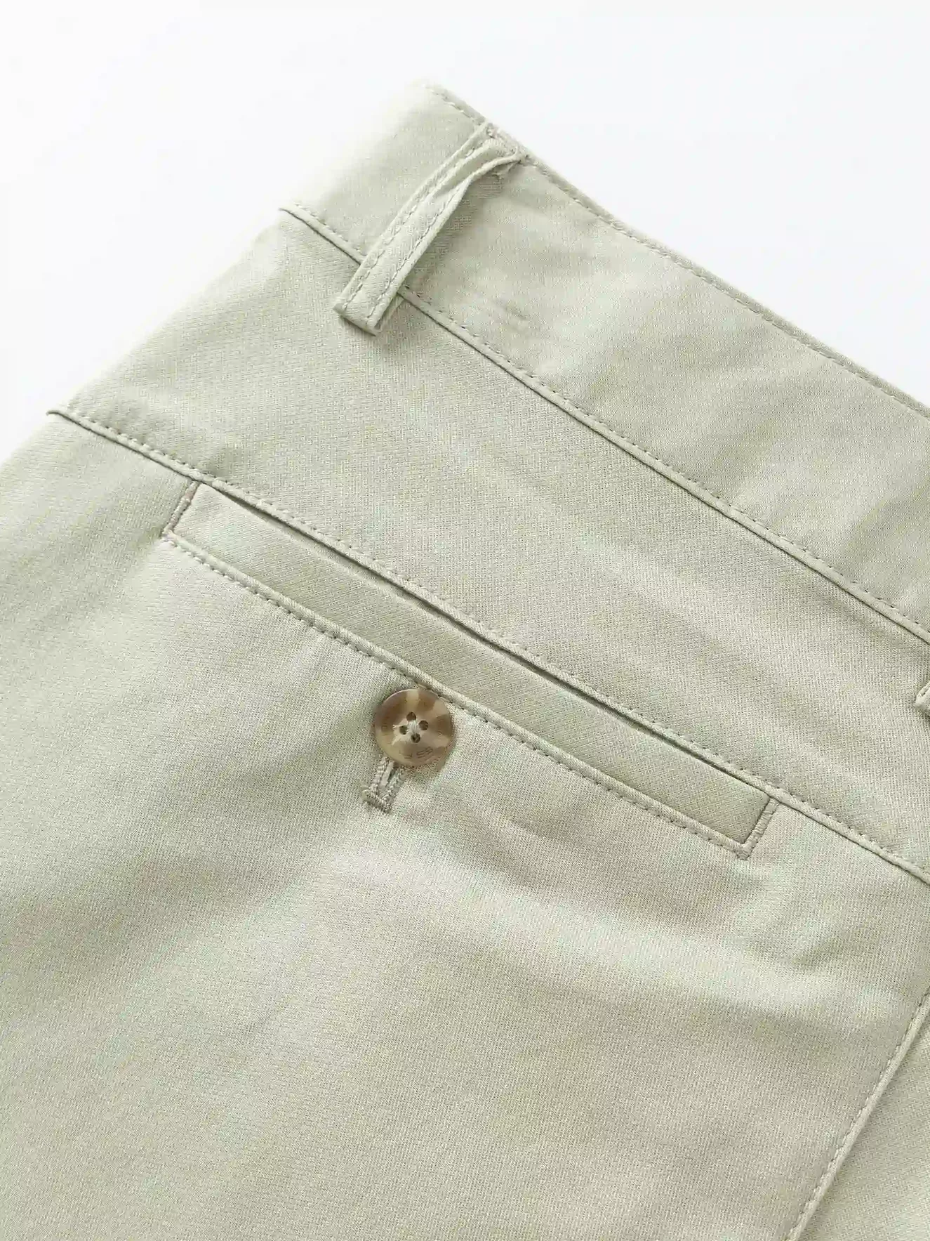 Quần Short Kaki Nam 5S Fashion Cotton Cạp Dệt Chữ Slimfit QSK25002