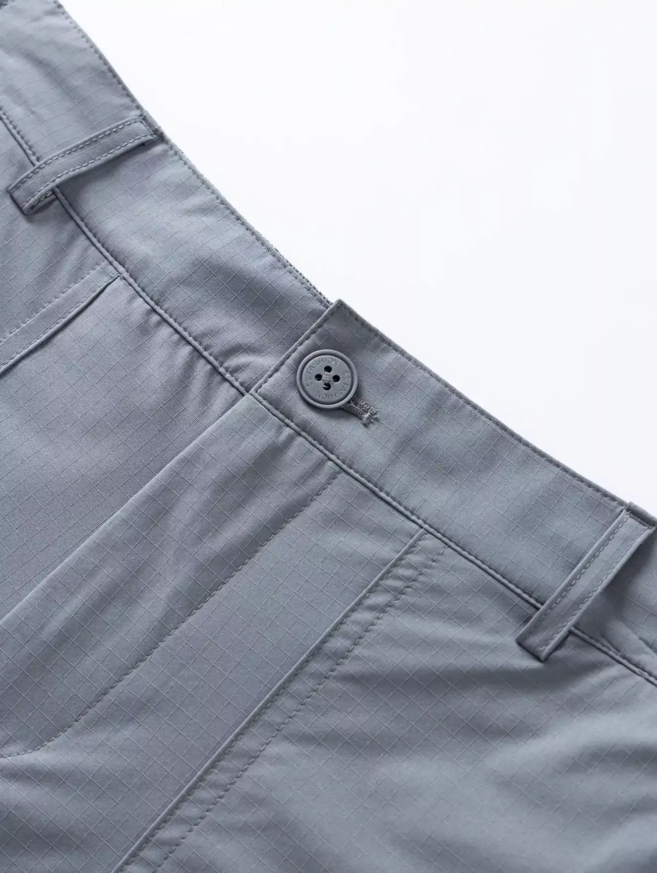 Quần Short Nam Casual Cạp Cúc Phối Chun 5S Fashion Túi Lớn QSC25012