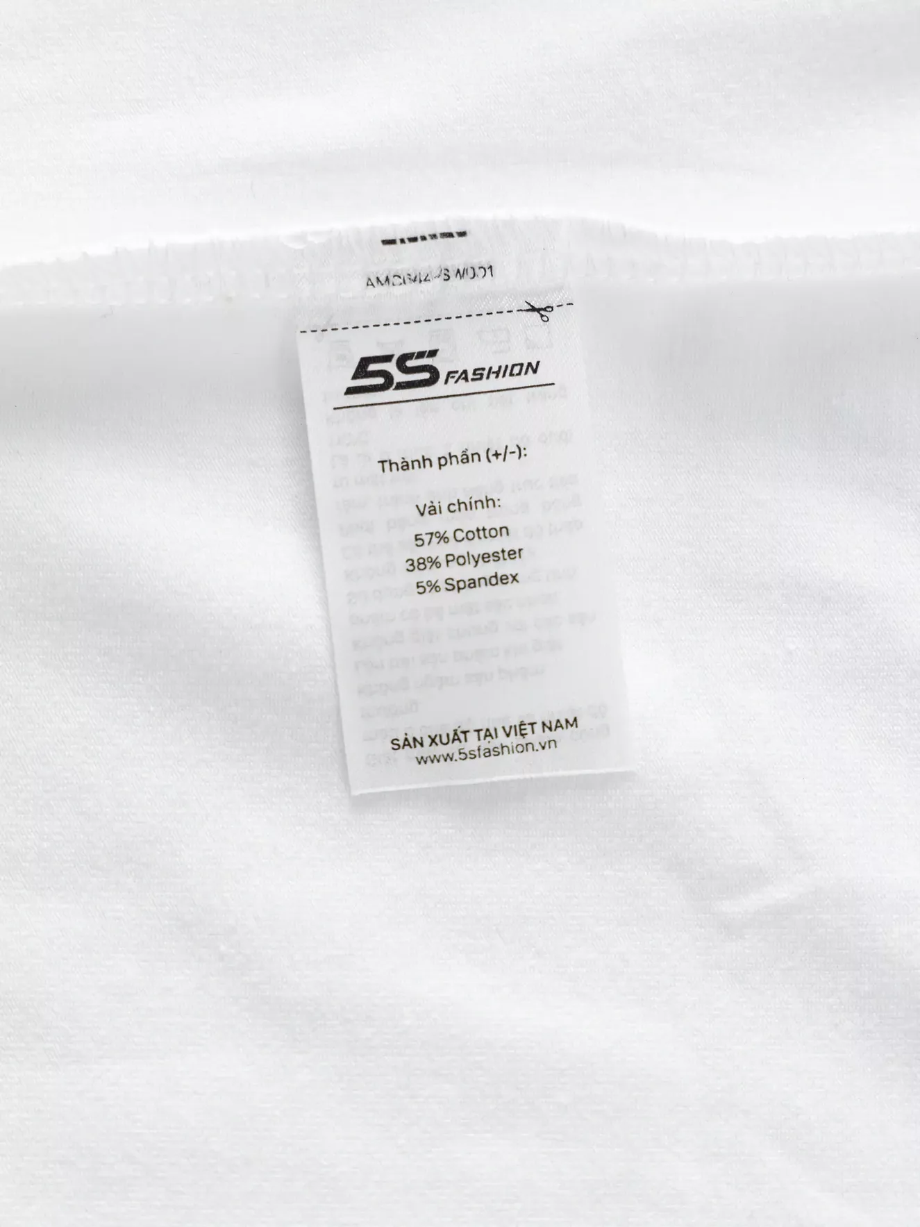 Áo Thun Nam 5S Fashion Tay Raglan Phom Slimfit ATS25008