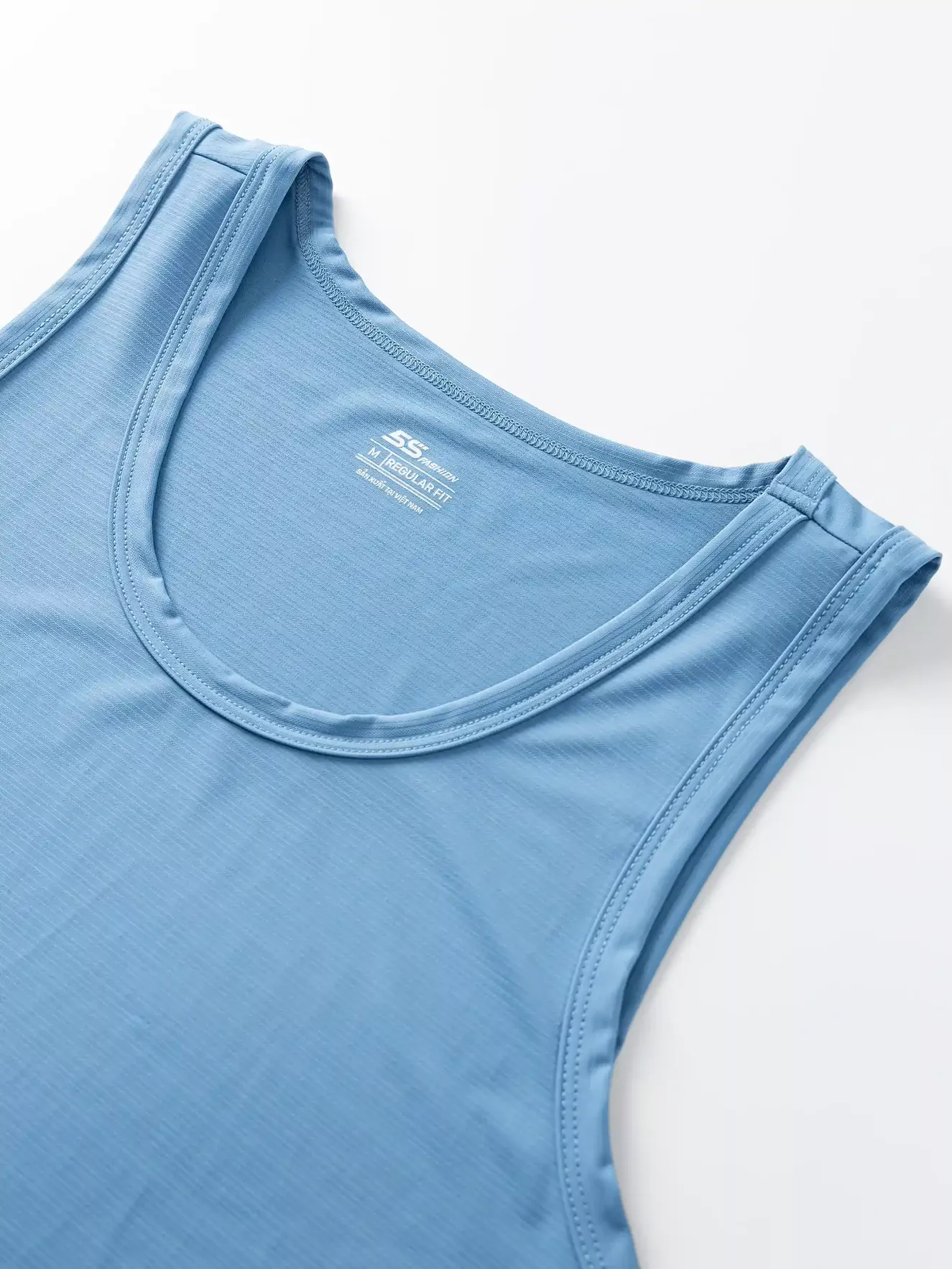 Áo Ba Lỗ Nam 5S Fashion Trơn Regular ABL25003