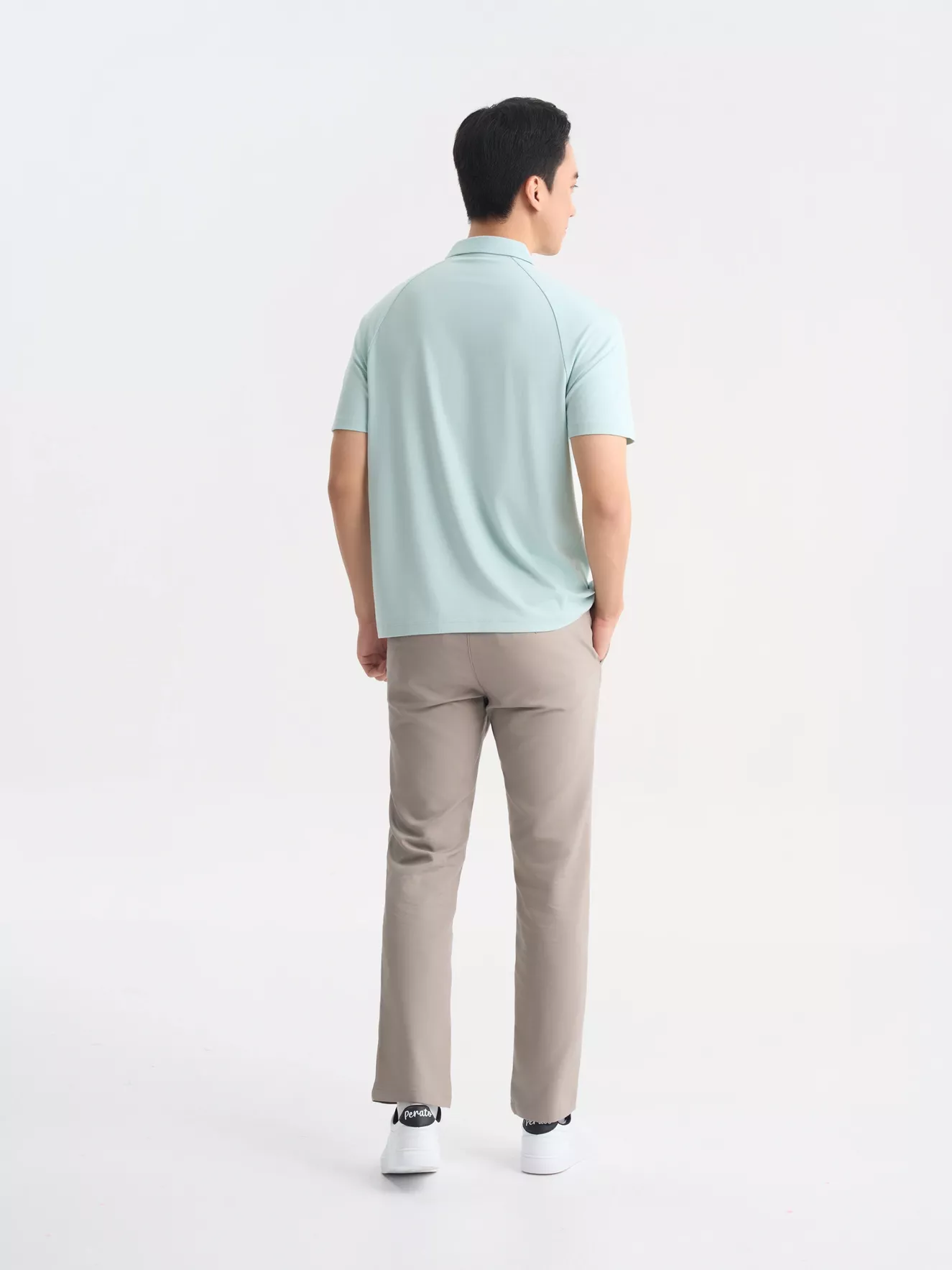 Áo Polo Nam 5S Fashion In Ngang Ngực Slimfit APC25010