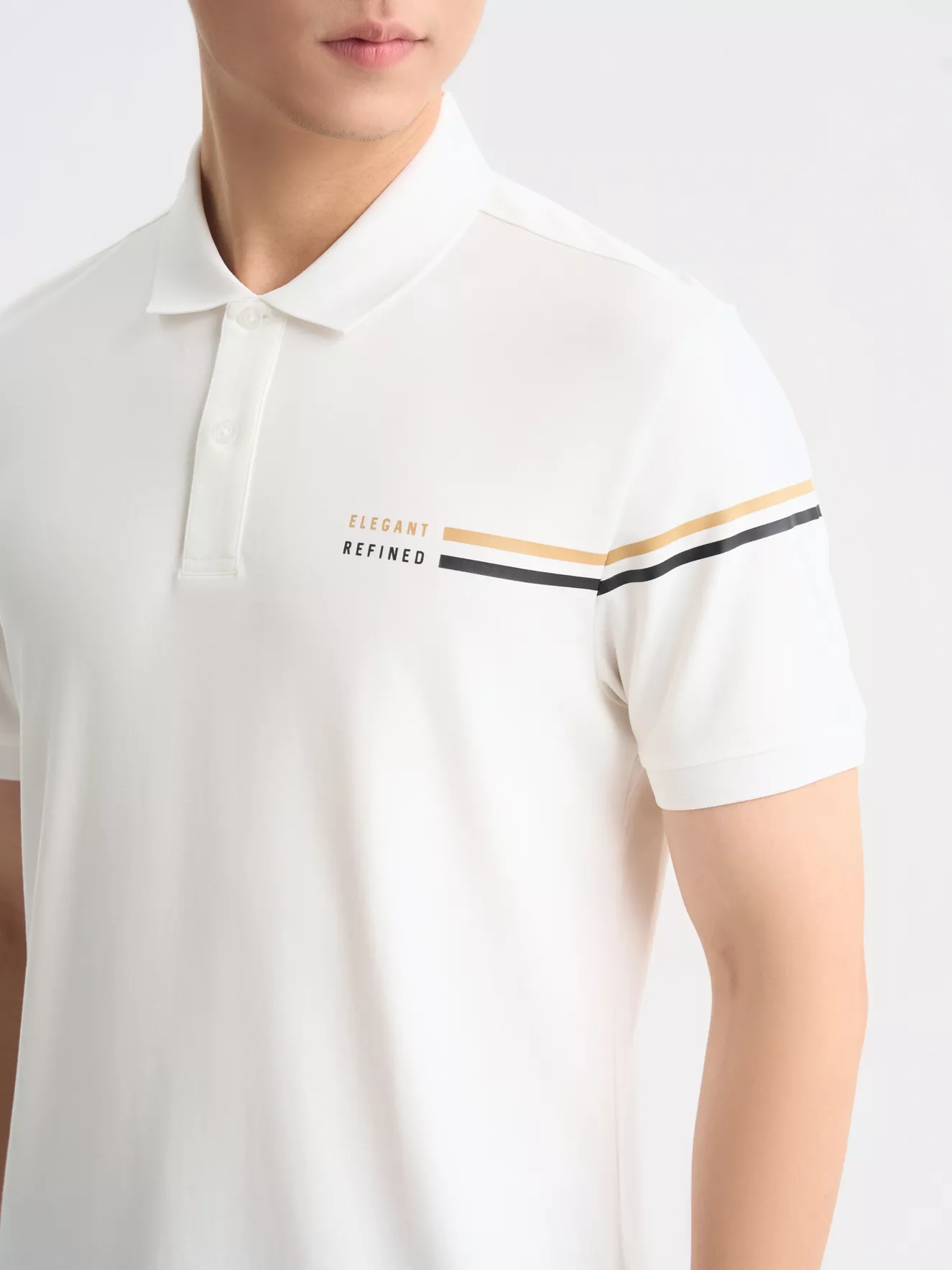 Áo Polo Nam 5S Fashion Elegant In Đơn Giản Slimfit APC25044