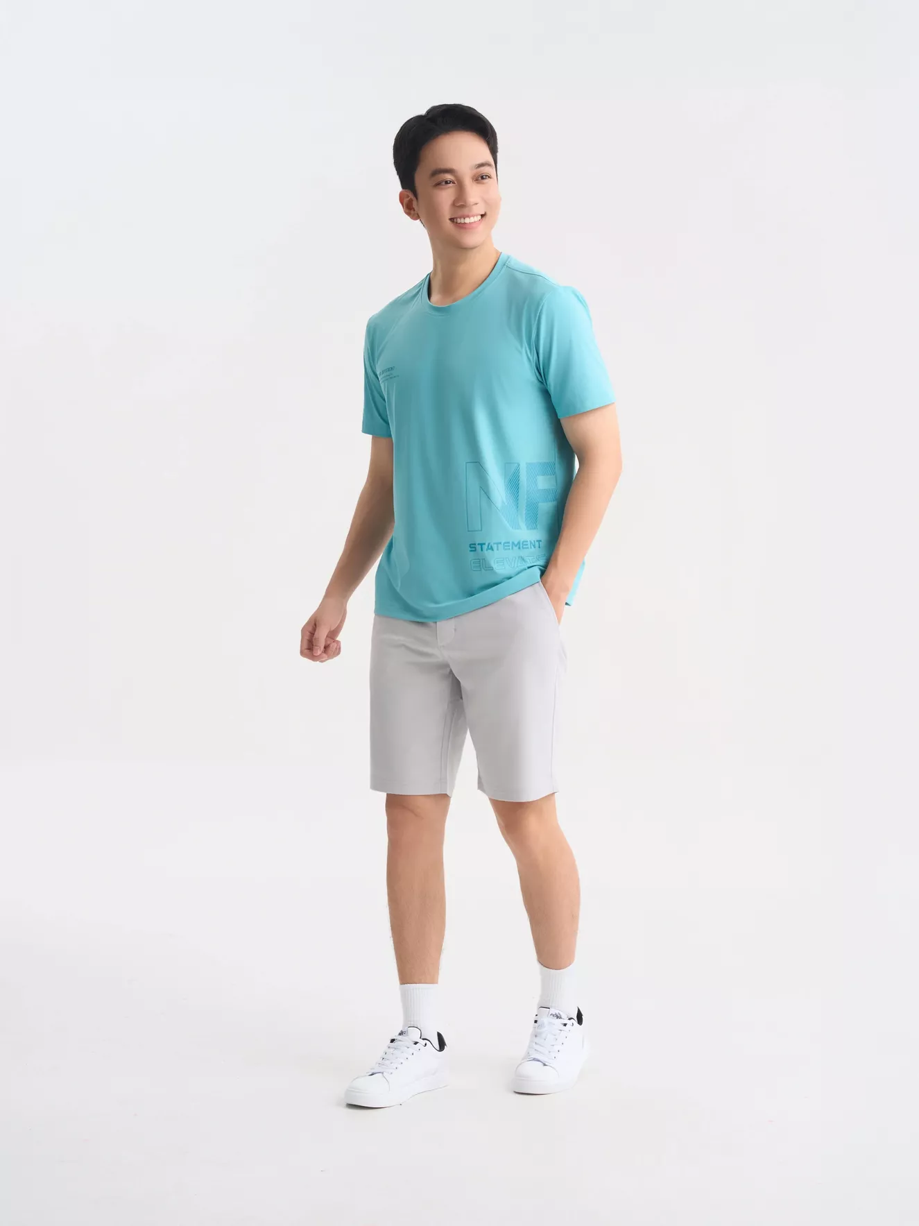 Áo Thun Nam 5S Fashion In Chữ Phong Cách ATS25053