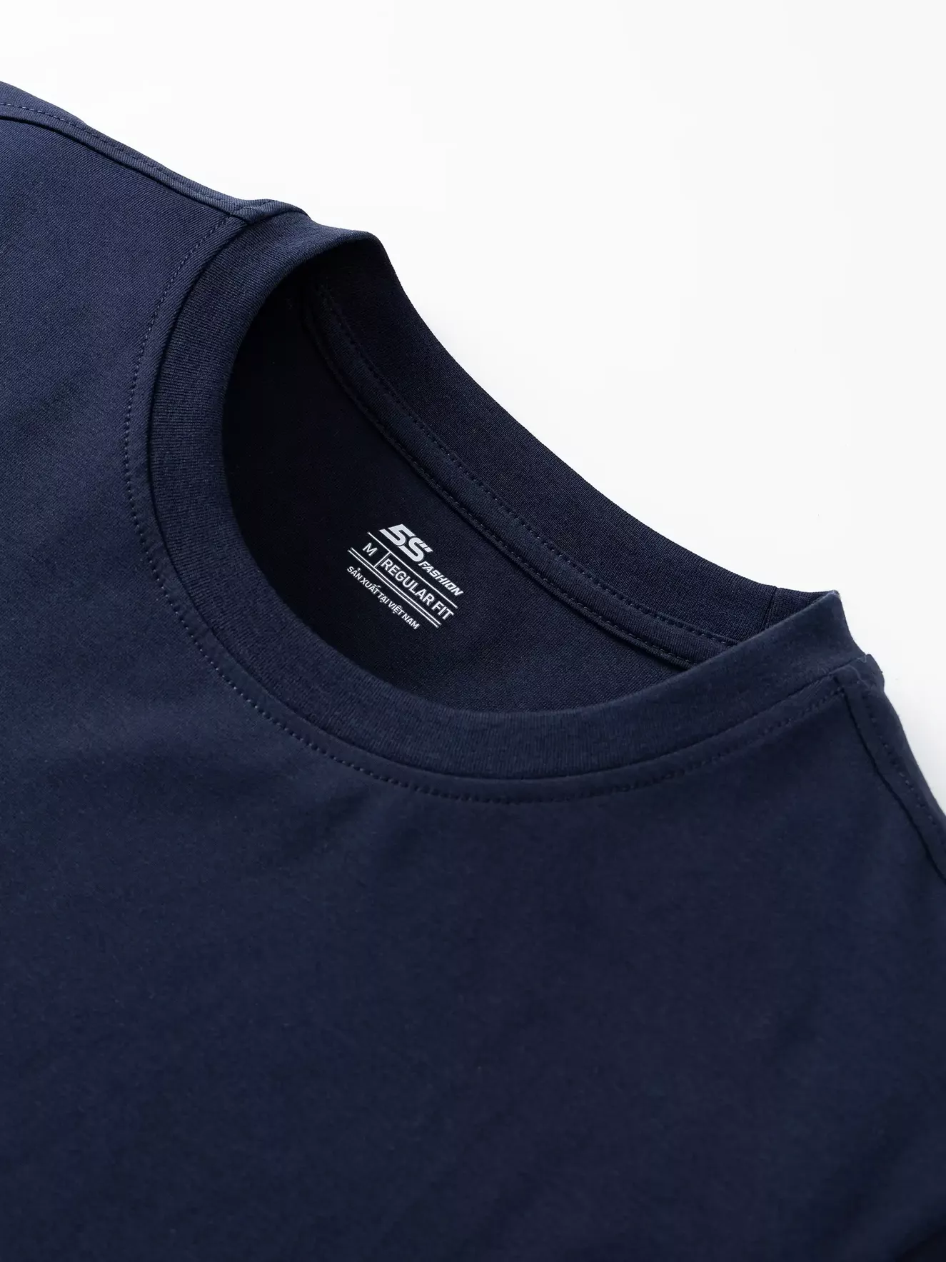 Áo Thun Nam Trơn 5S Fashion Cotton Phom Regular ATS25060