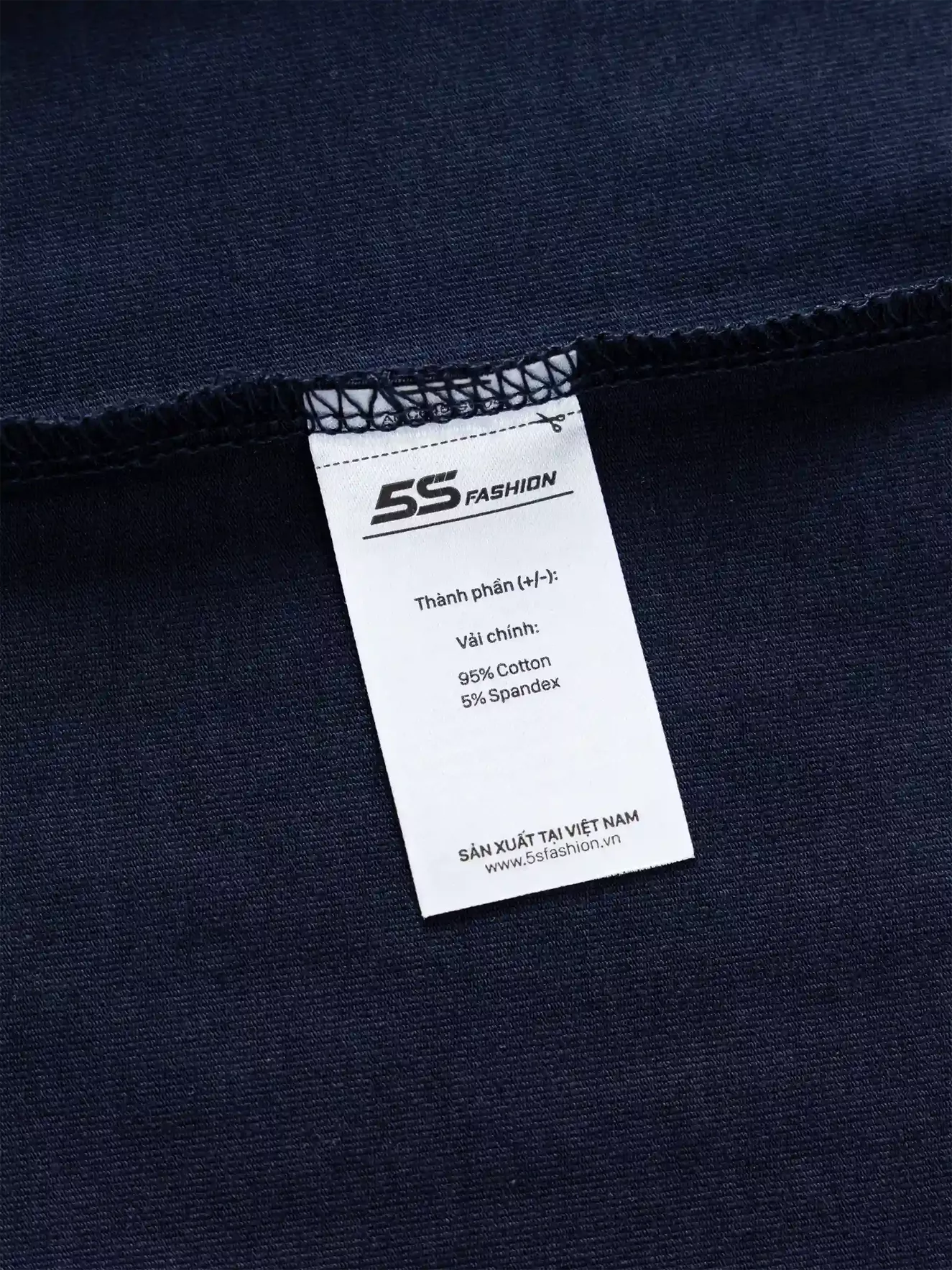 Áo Thun Nam Trơn 5S Fashion Cotton Phom Regular ATS25060