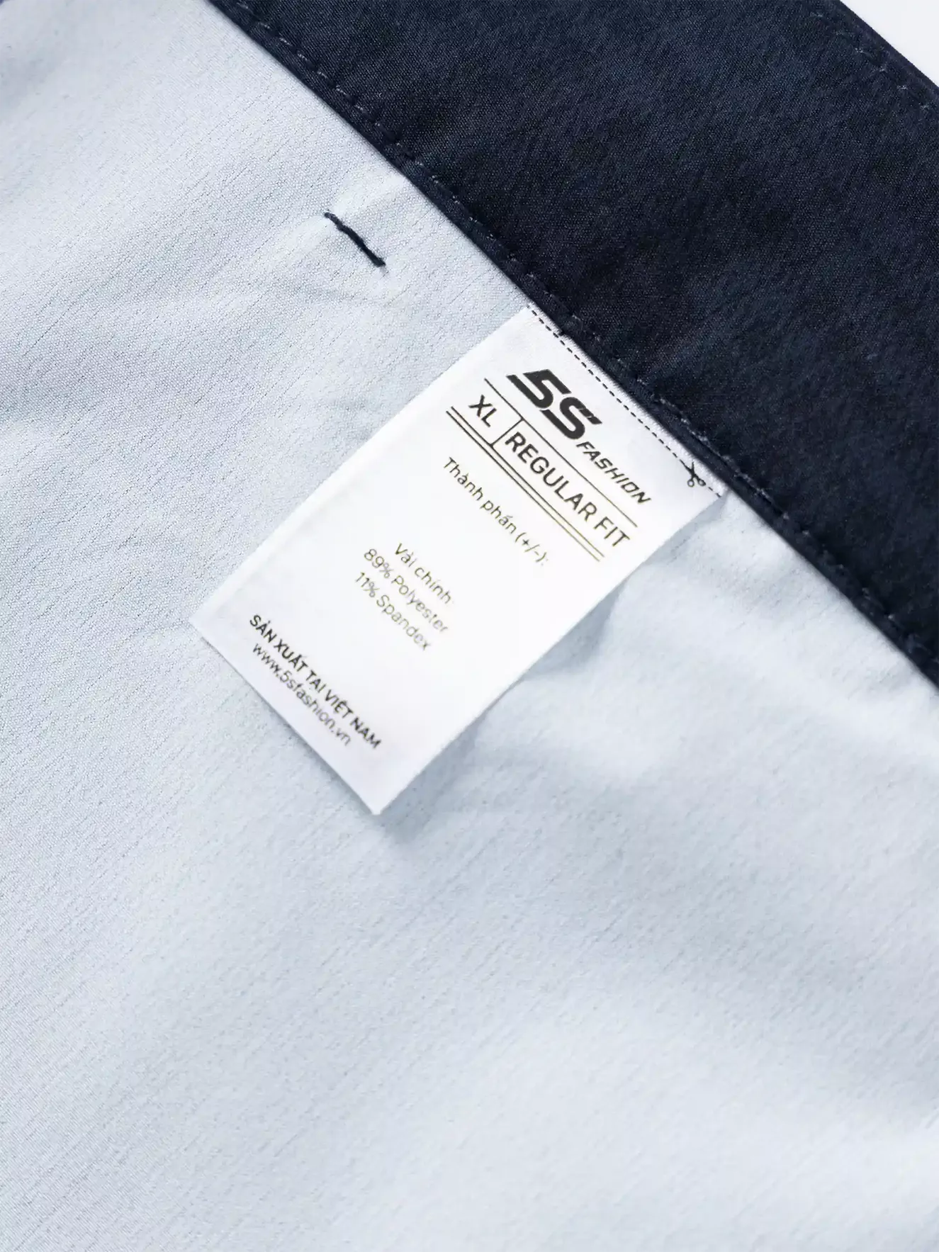 Quần Short Thể Thao Nam Cạp Cúc 5S Fashion Dệt Hiệu Ứng QST25019