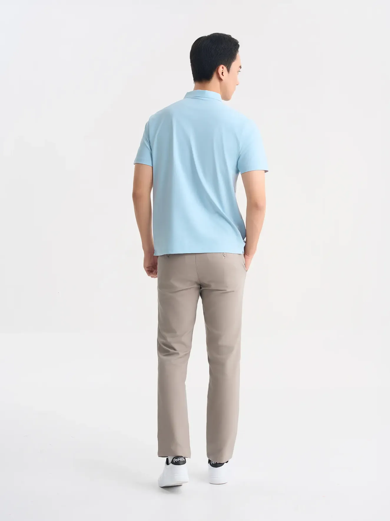 Áo Polo Nam Thể Thao 5S Fashion Dệt Hiệu Ứng APC25074