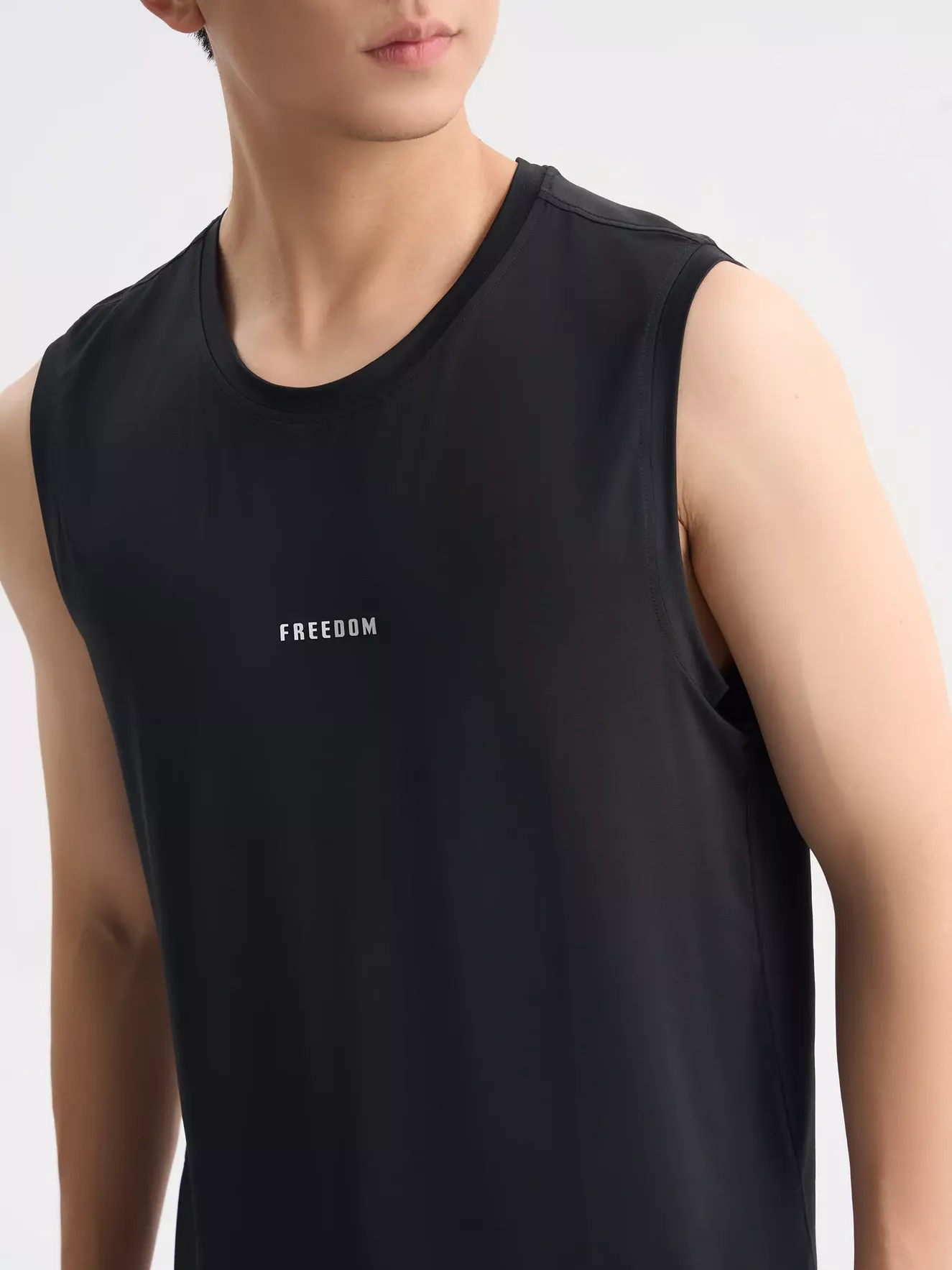 Áo Sát Nách Nam 5S Fashion In Chữ Phom Slimfit ASN25007